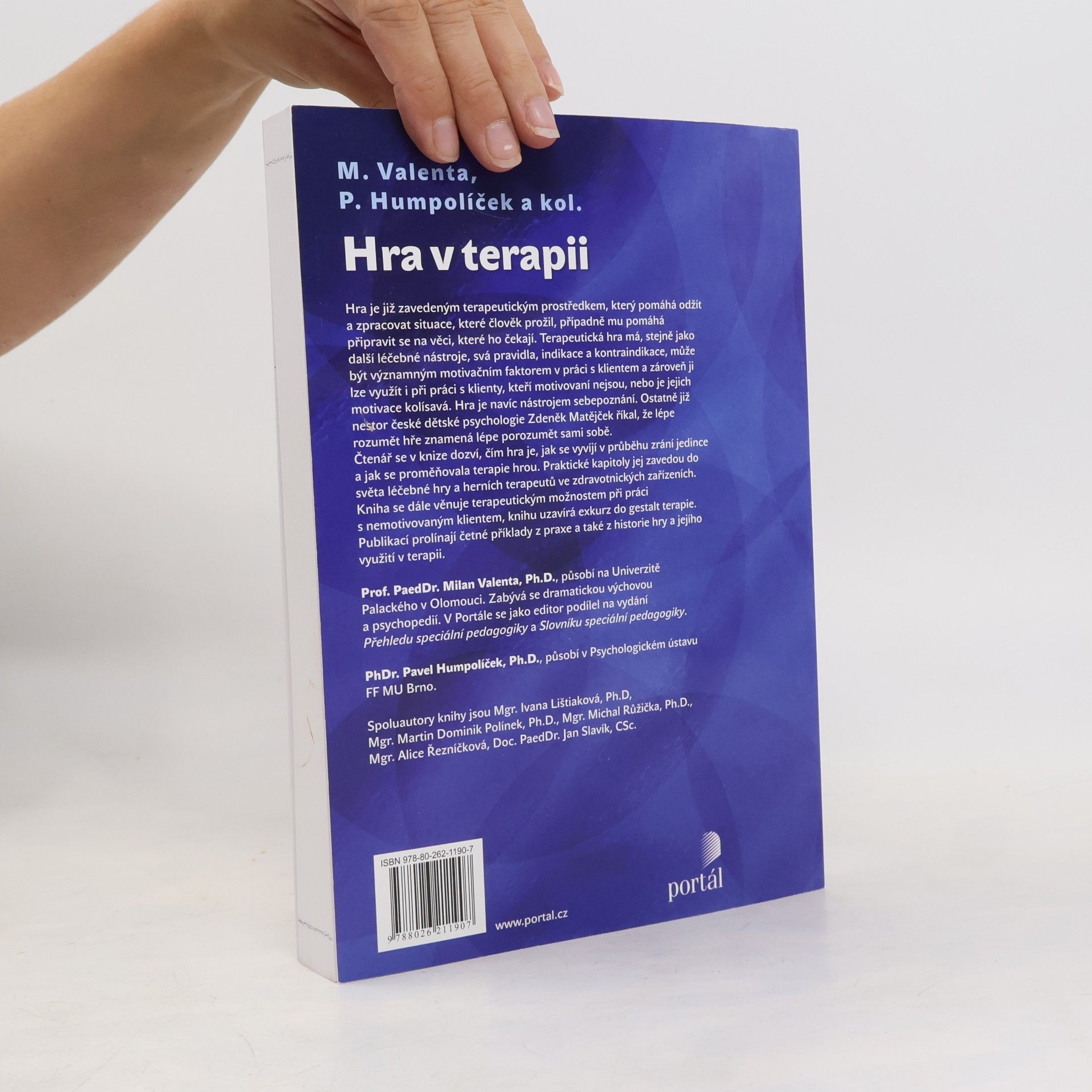 Milan Valenta Hra v terapii