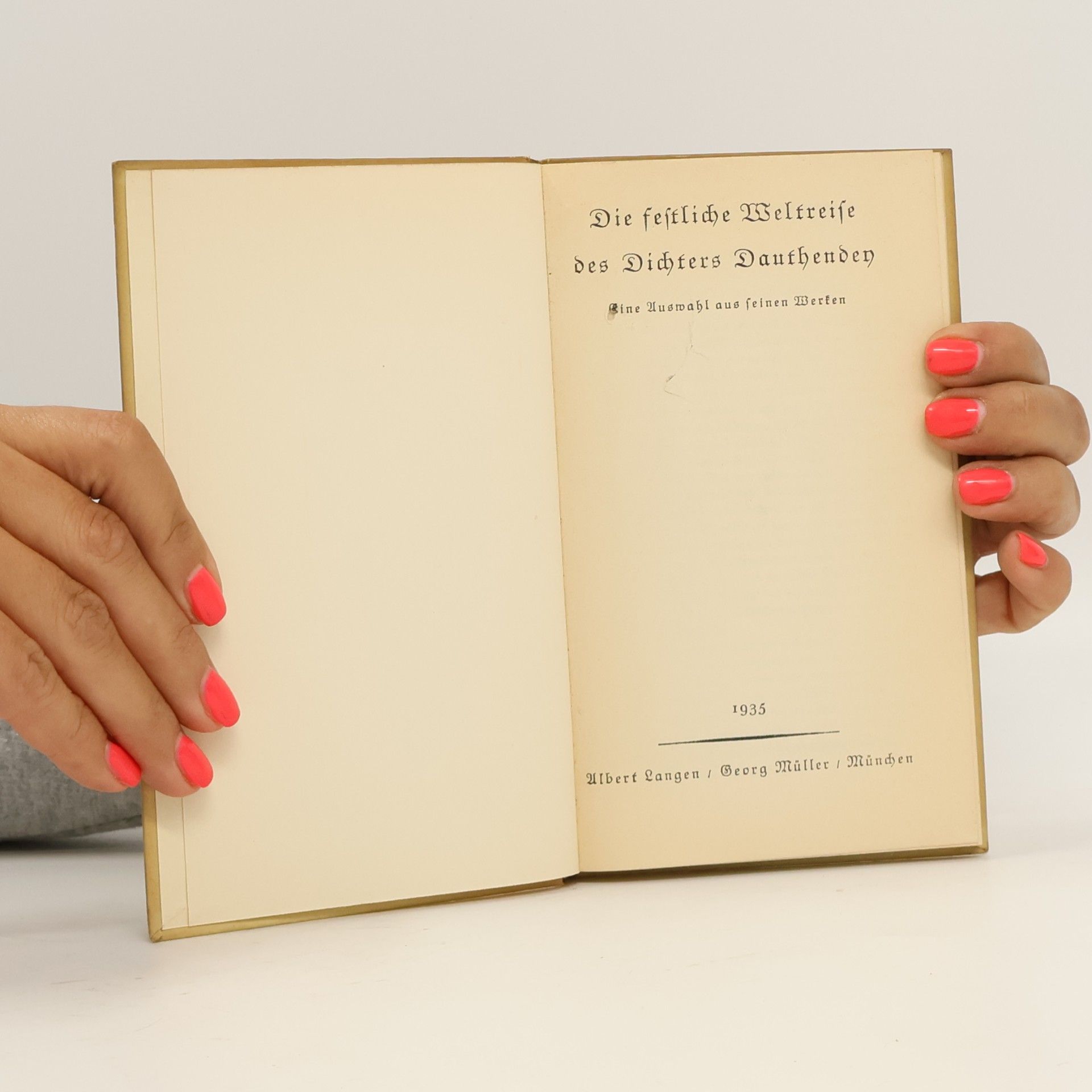 Autorenkollektiv Die Festliche Weltreise des Dichters Dauthenden