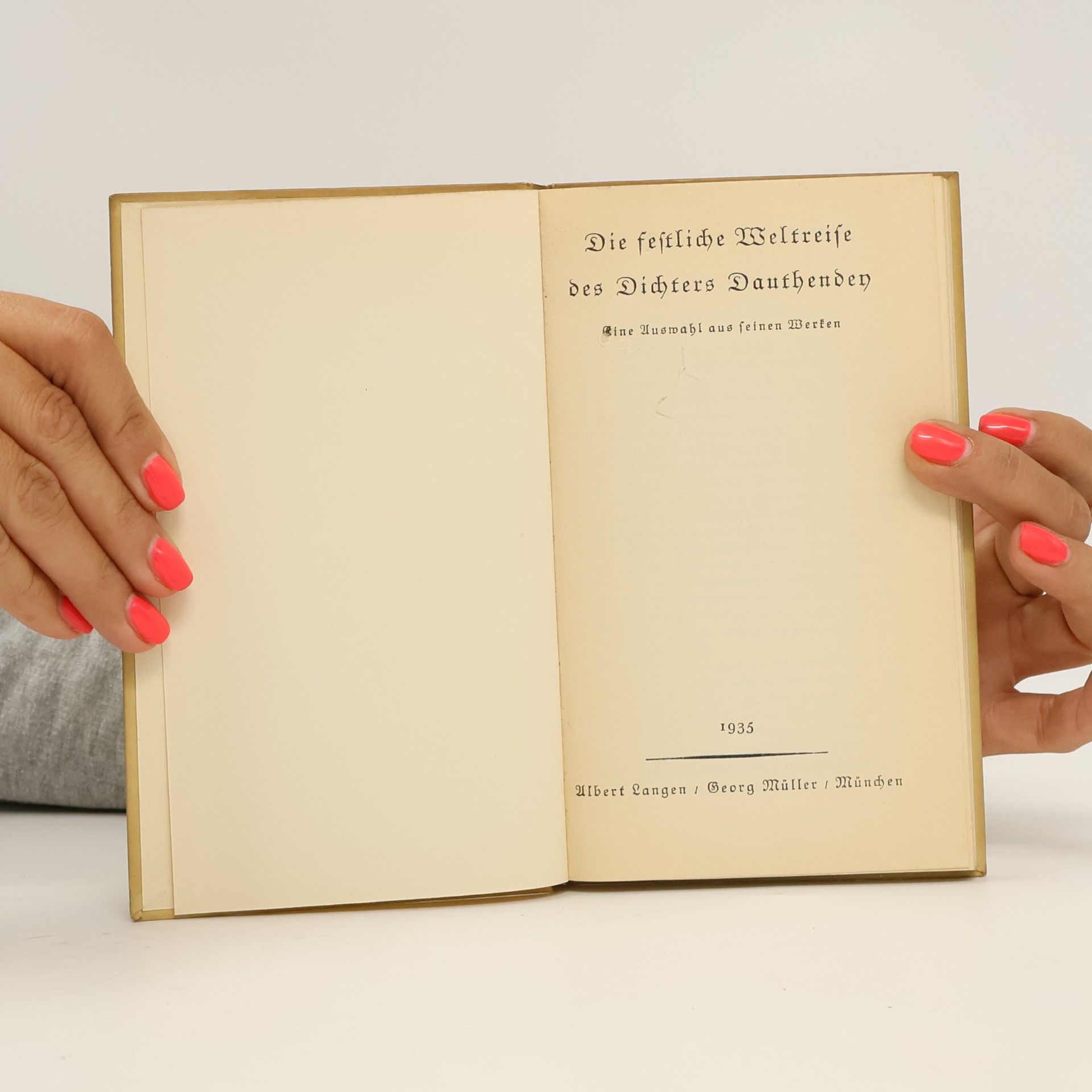 Autorenkollektiv Die Festliche Weltreise des Dichters Dauthenden
