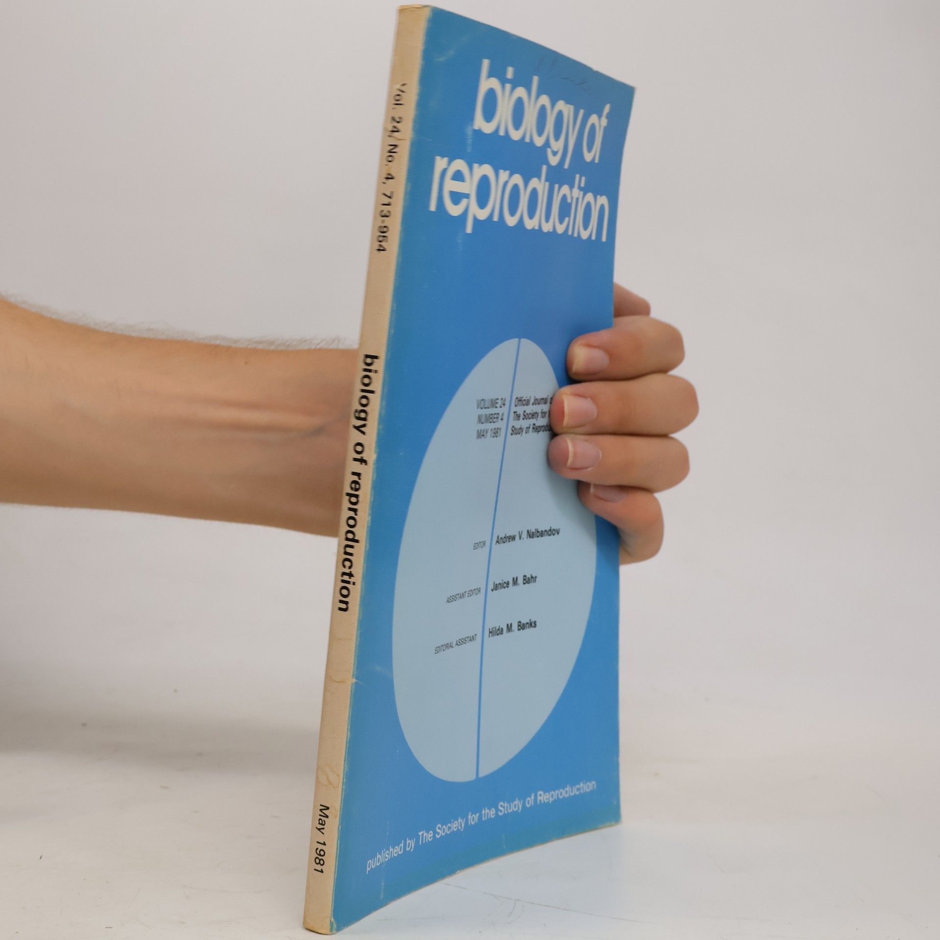 Various authors Biology of Reproduction. Volume 24, No. 4