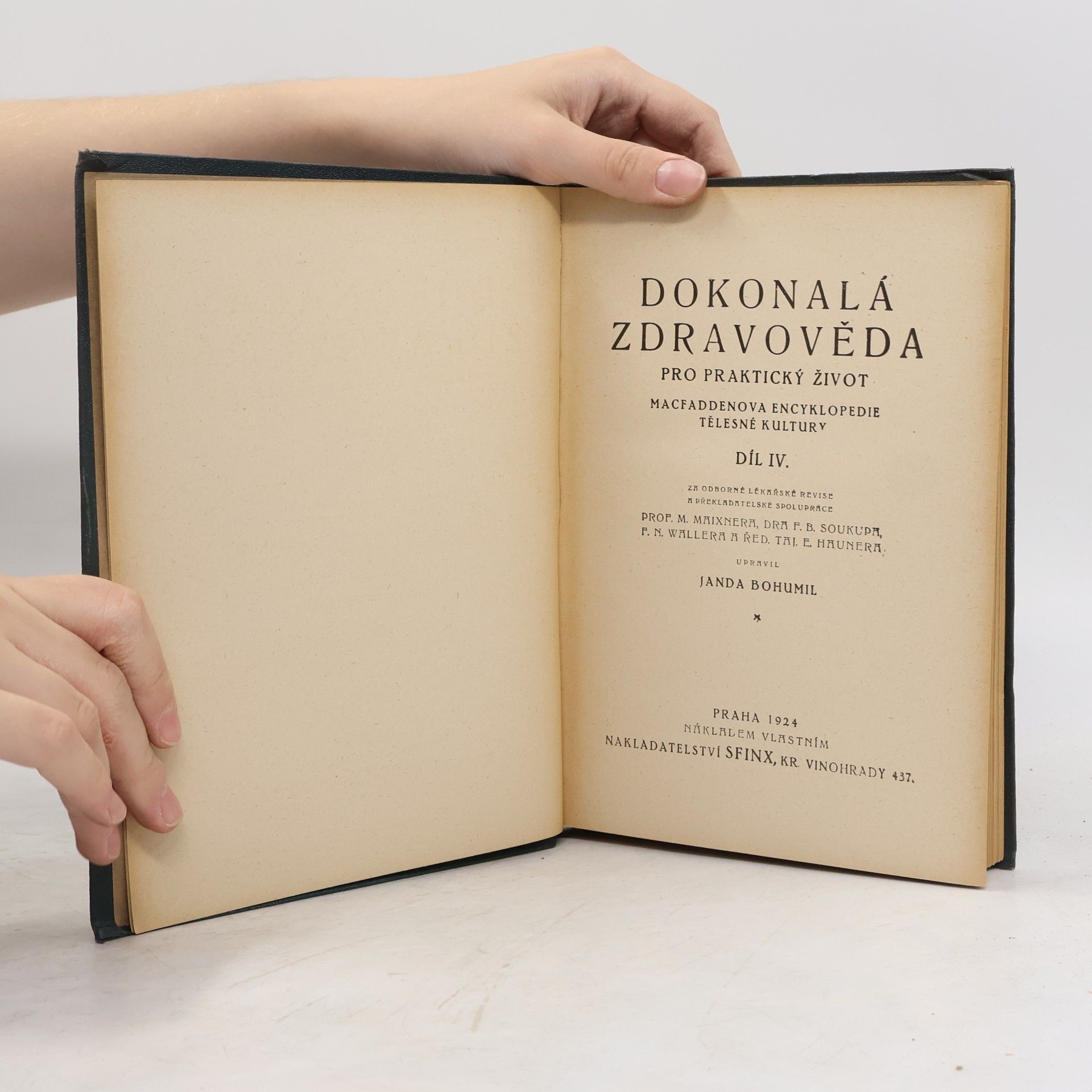 M. Maixner Dokonalá zdravověda pro praktický život IV