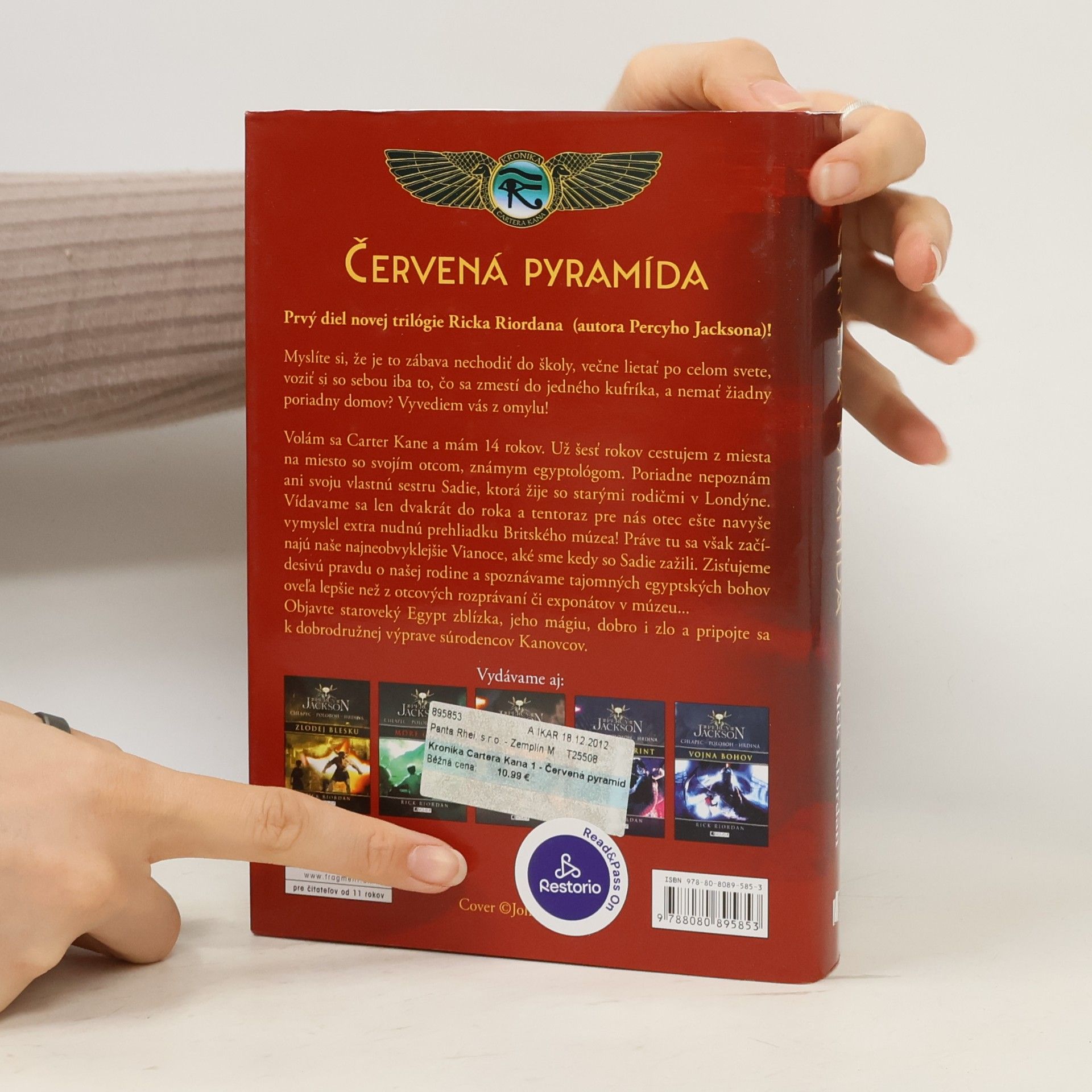 Rick Riordan Červená pyramída