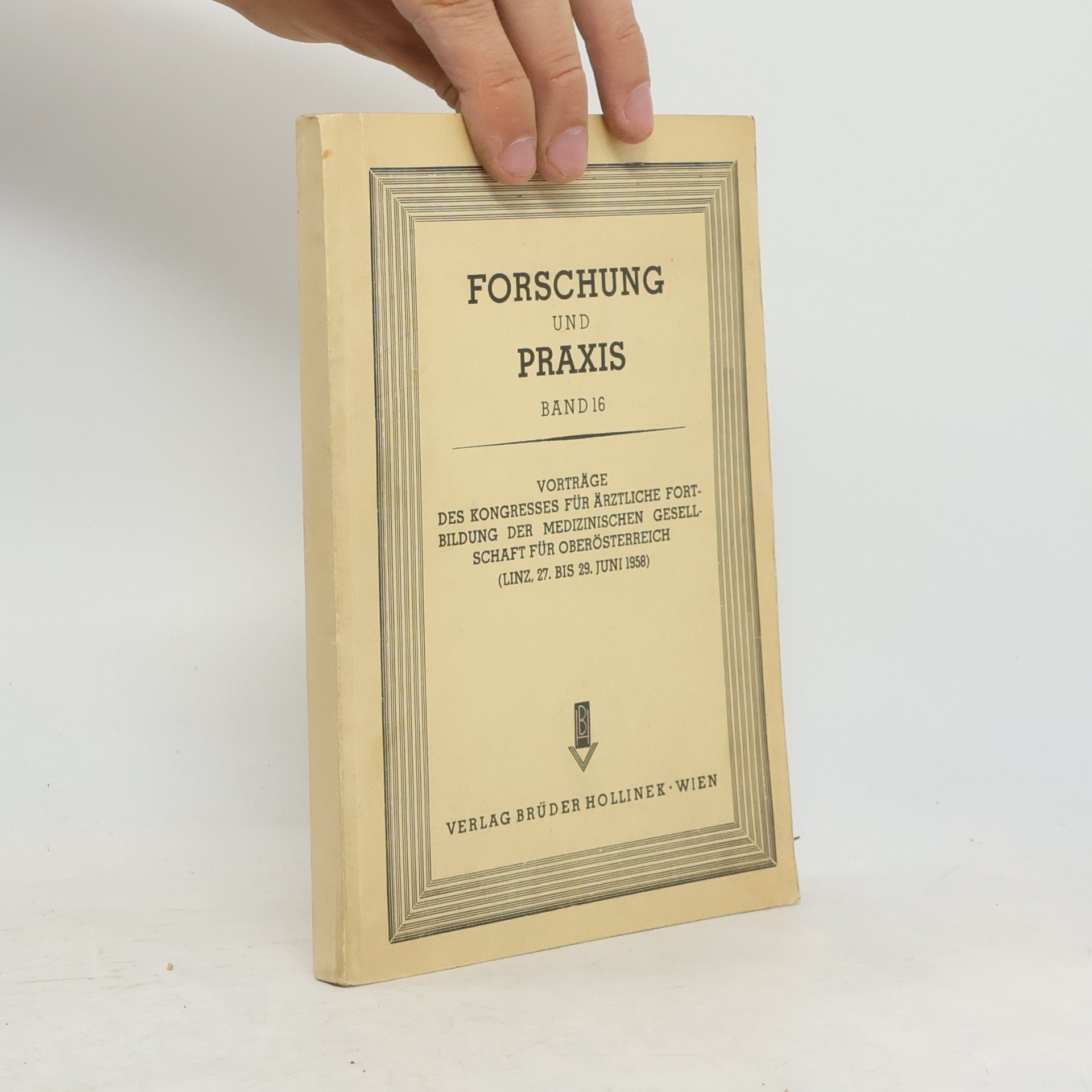 Various authors Forschung und Praxis 16