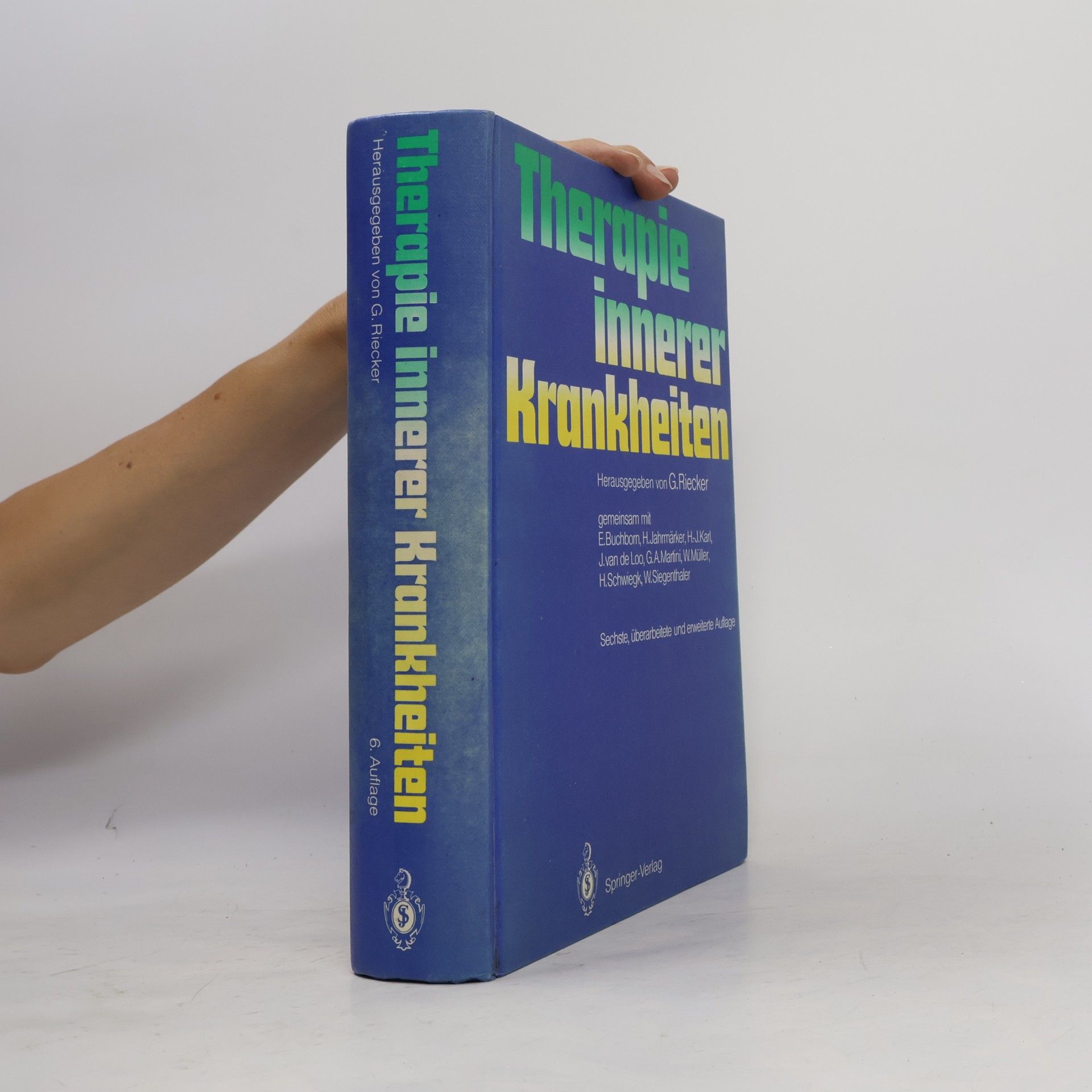 H. Schwieqk Therapie innerer Krankheiten