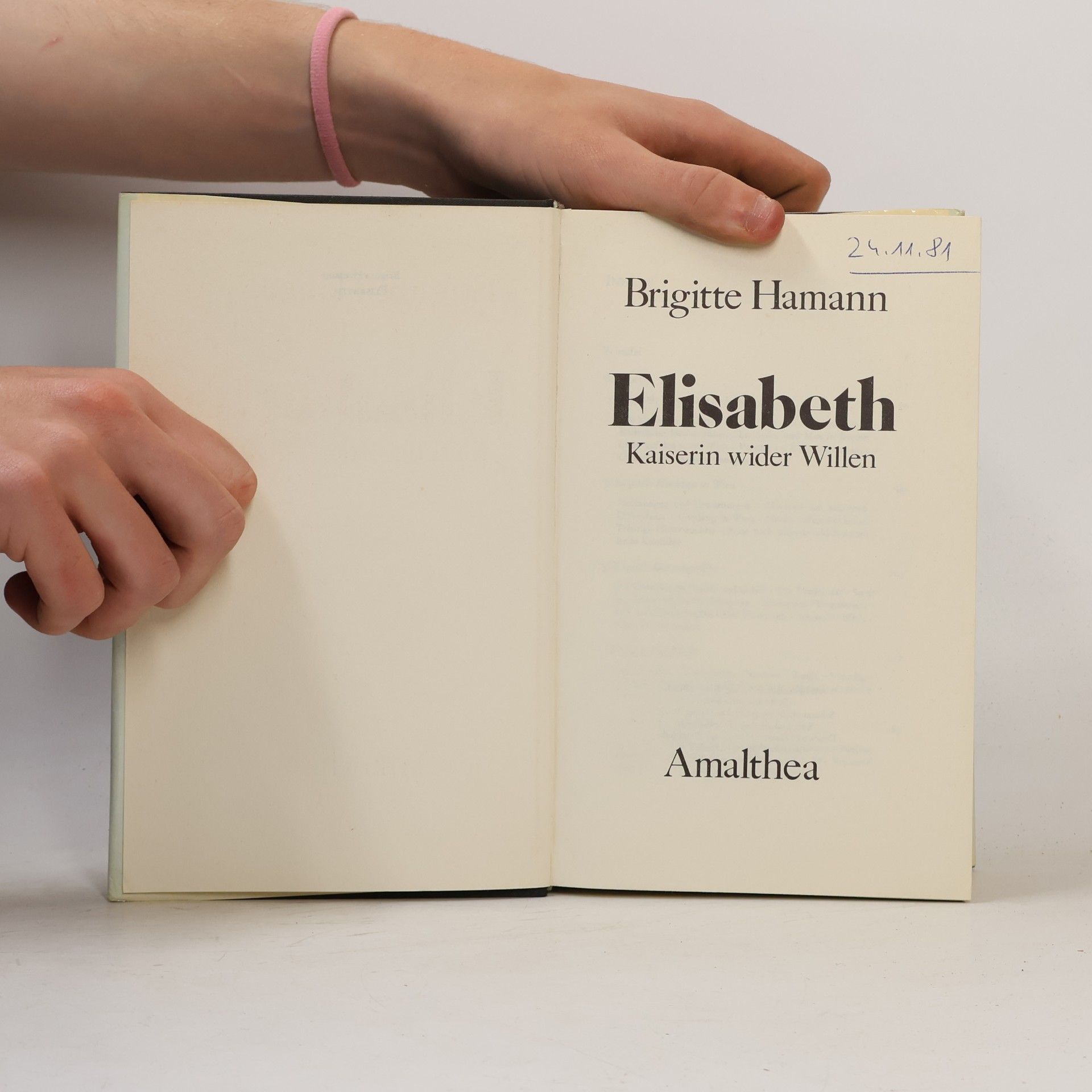 Brigitte Hamann Elisabeth: Kaiserin wider Willen