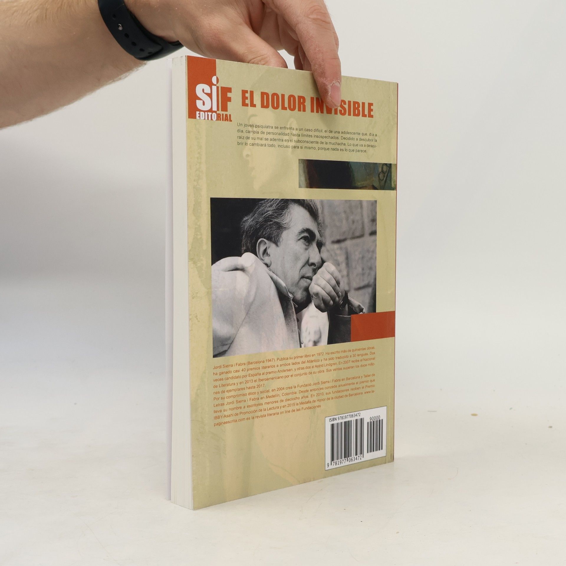 Jordi Sierra i Fabra El dolor invisible