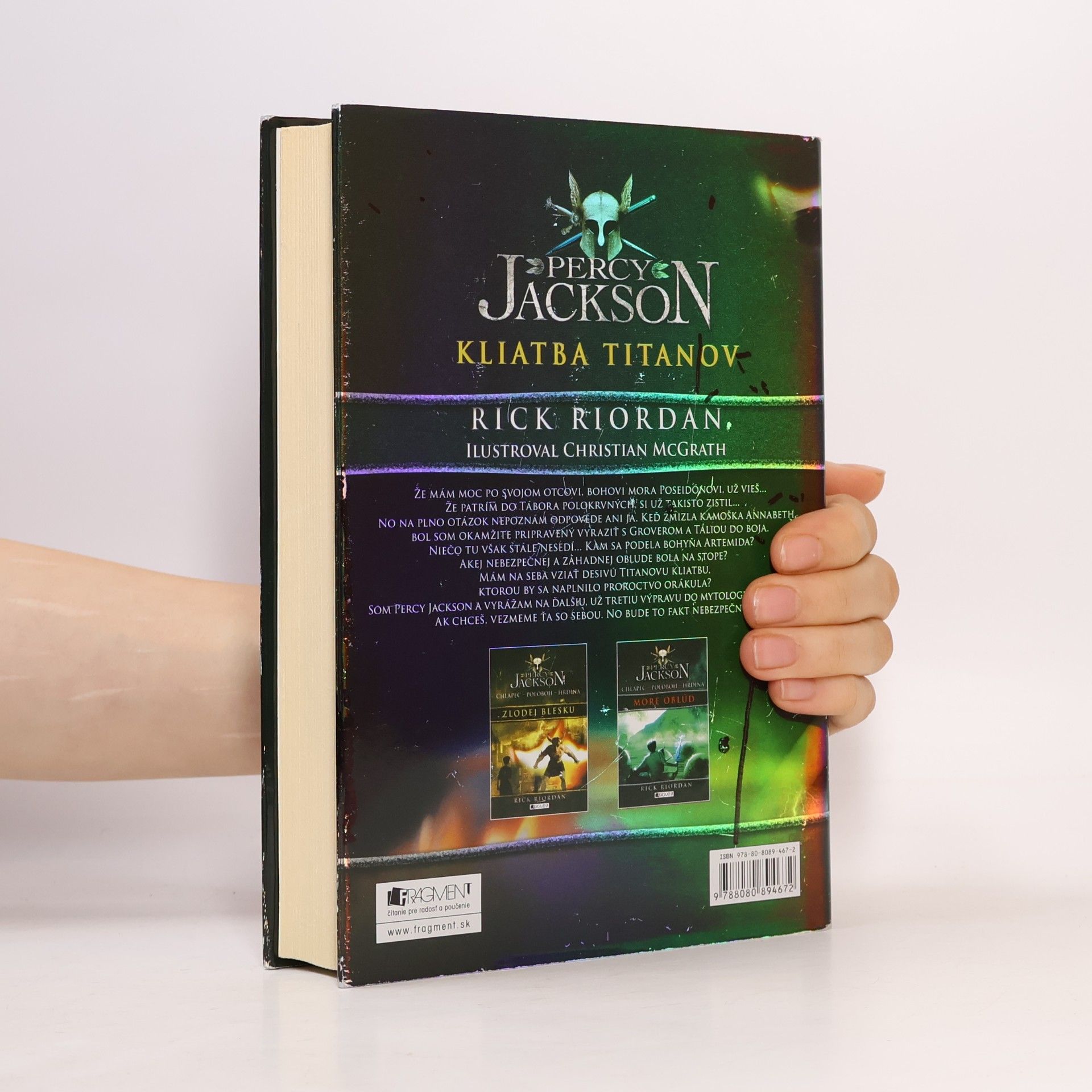 Rick Riordan Kliatba Titanov
