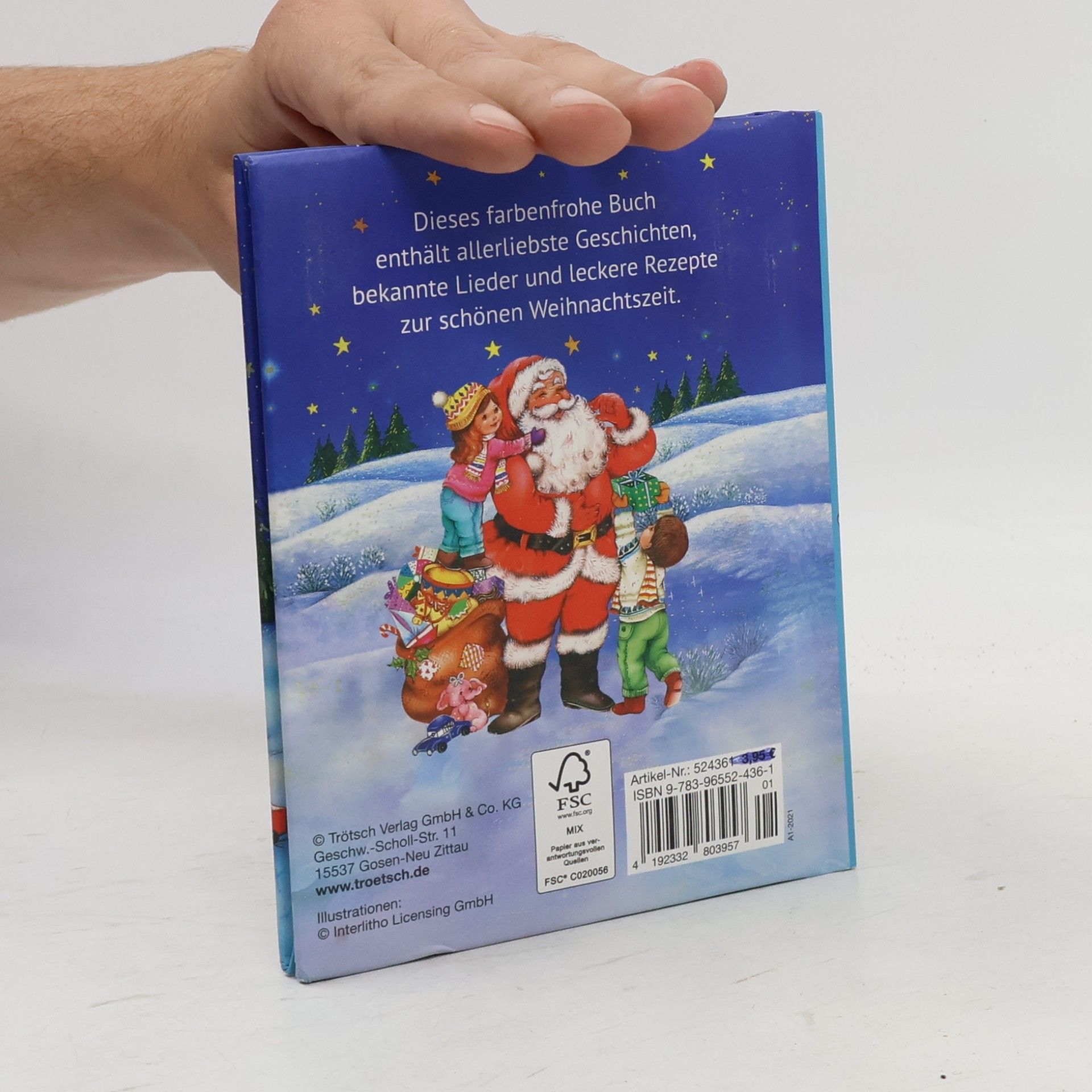 Trötsch Verlag Trötsch Kinderbuch Mein kleines Weihnachtsbuch