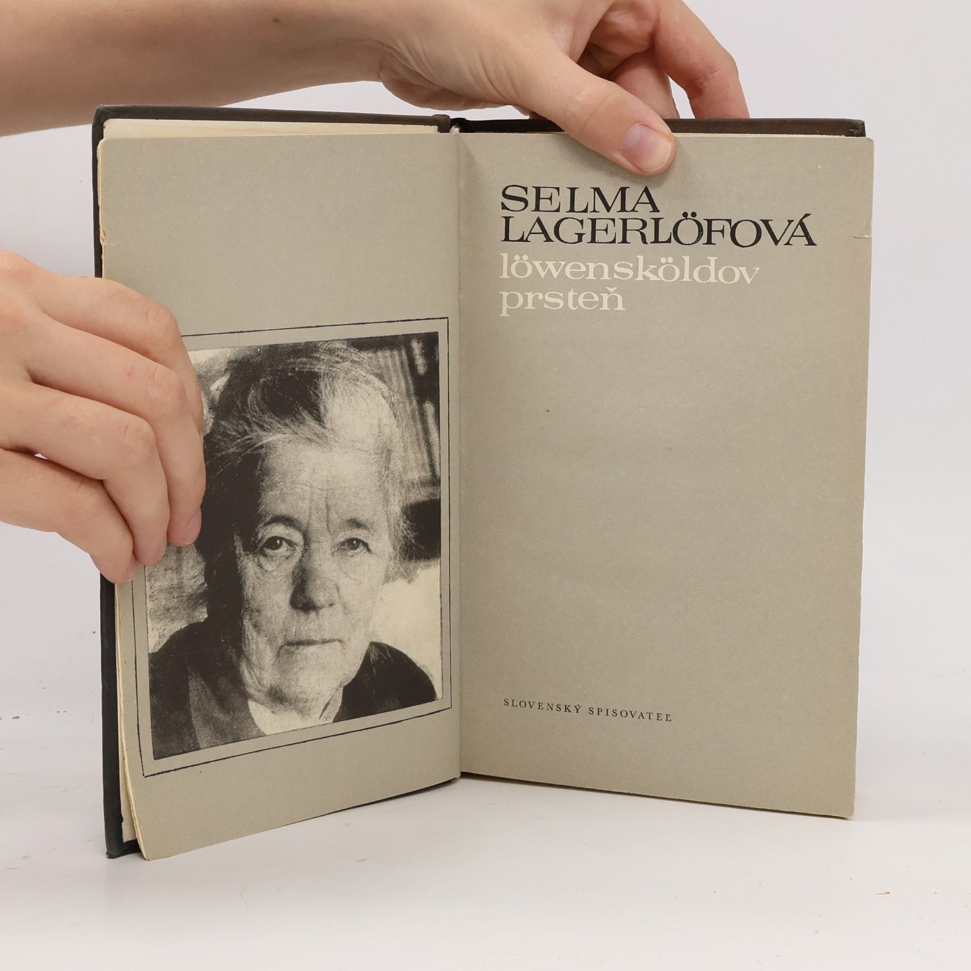 Selma Lagerlöfová Löwensköldov prsteň