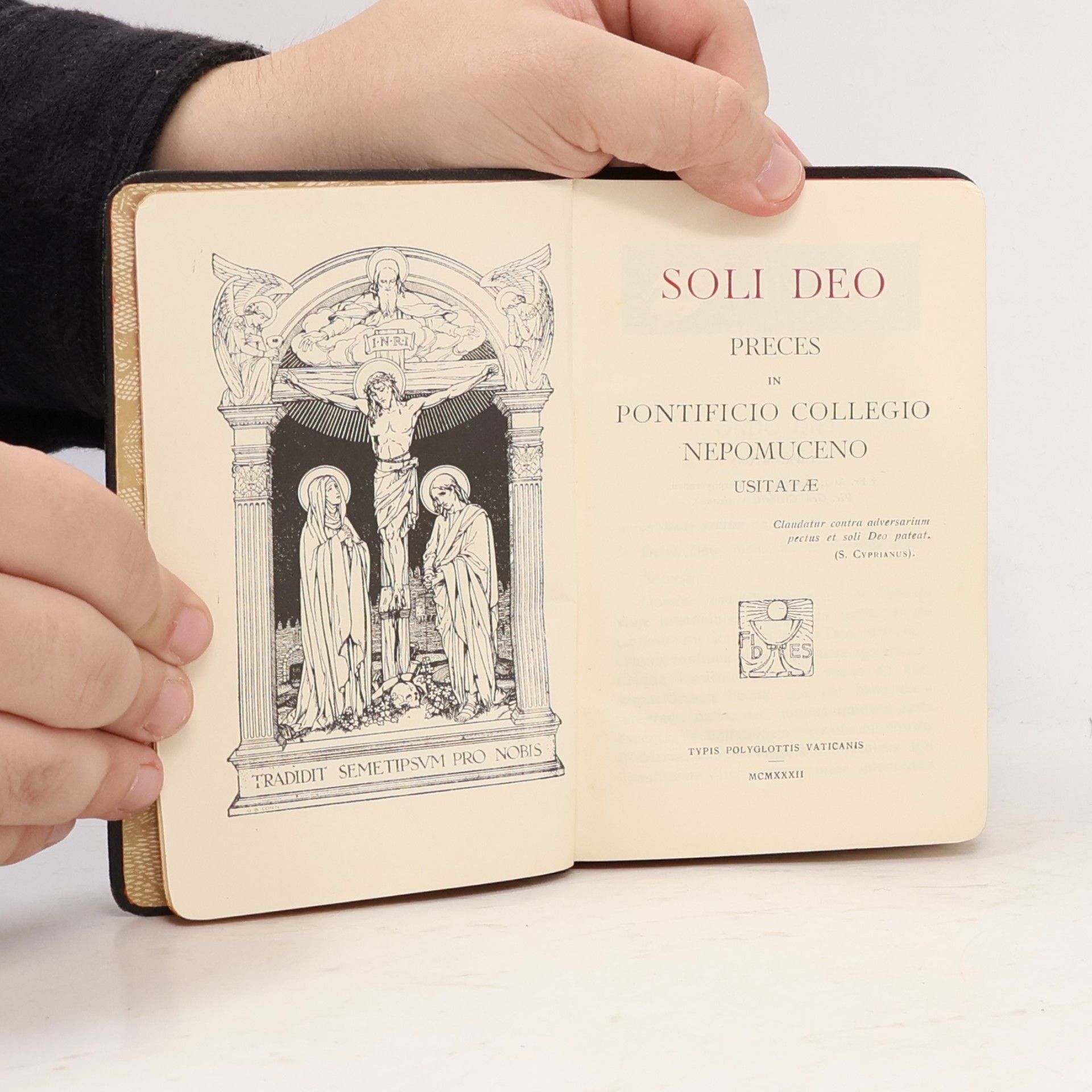 AA.VV. Soli Deo: Preces in Pontificio Collegio Nepomuceno usitatae