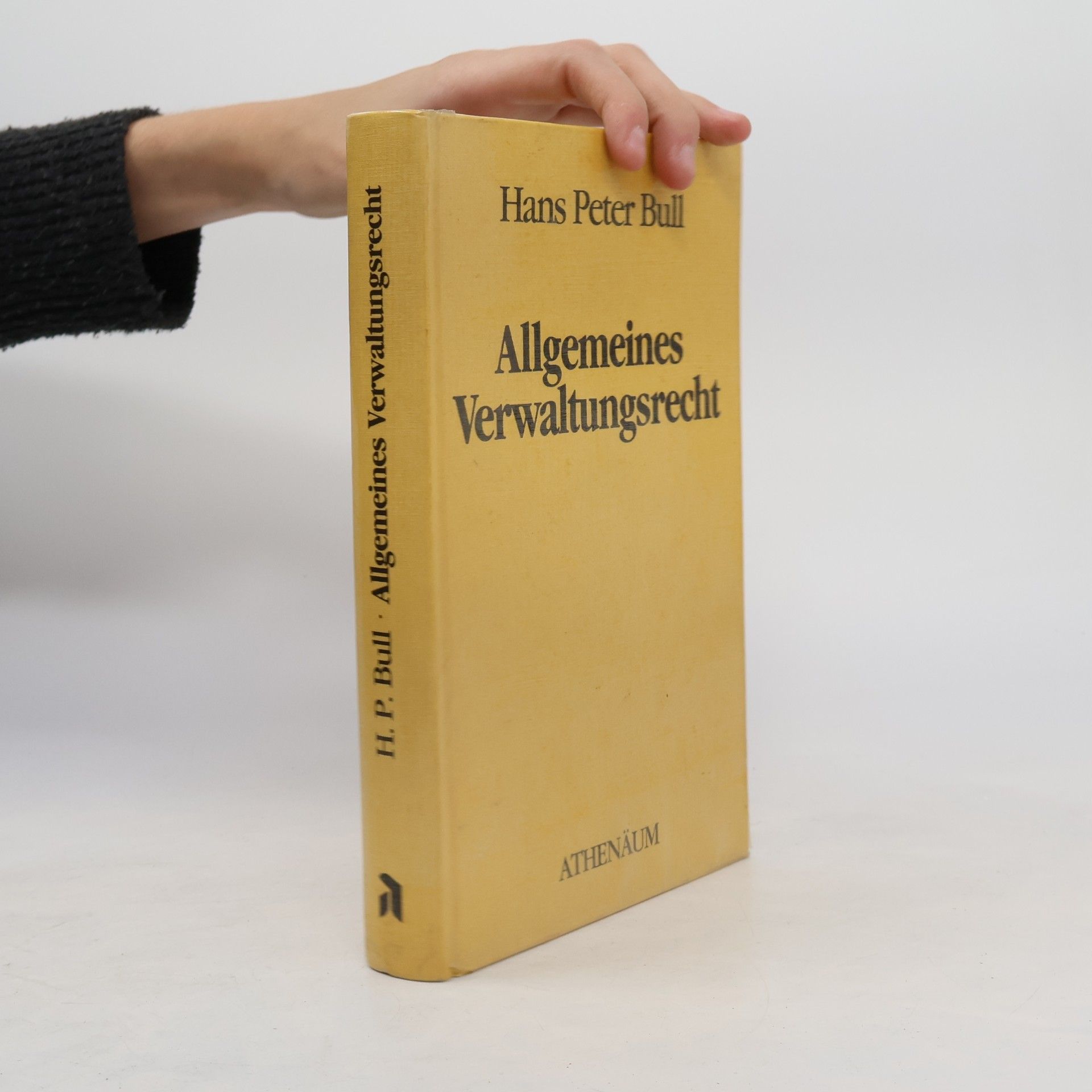 Hans Peter Bull Allgemeines Verwaltungsrecht