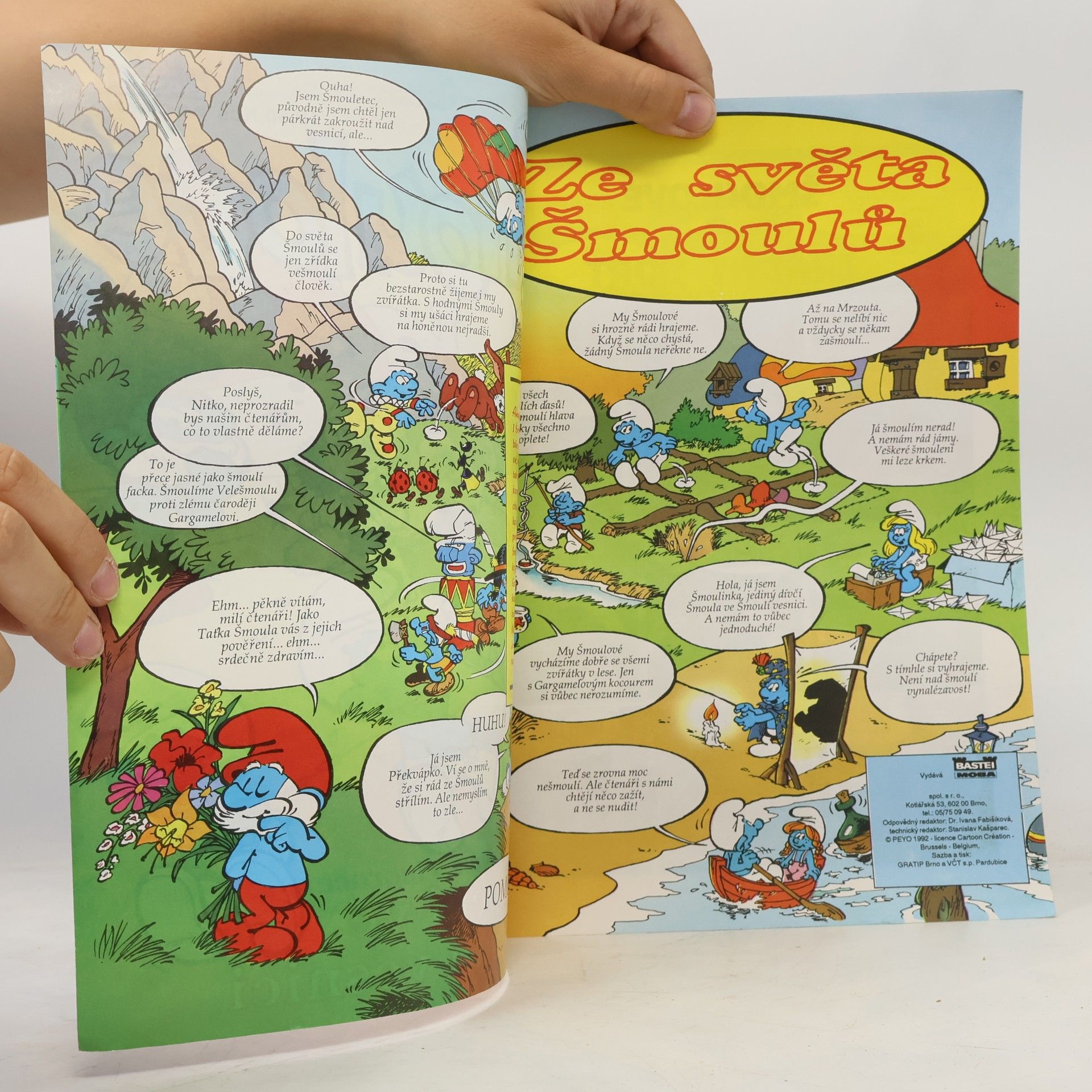 Autorenkollektiv Šmoulové 4. Překvapení ve Šmoulí vesnici
