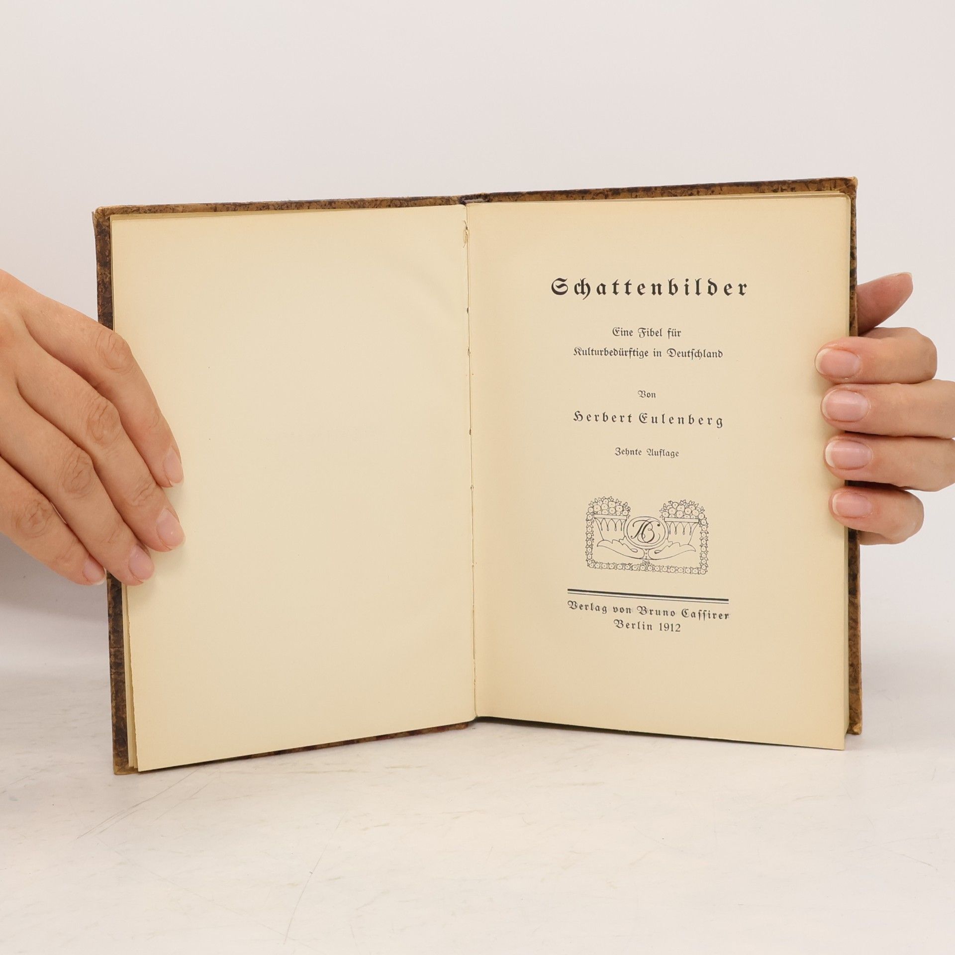 Herbert Eulenberg Schattenbilder