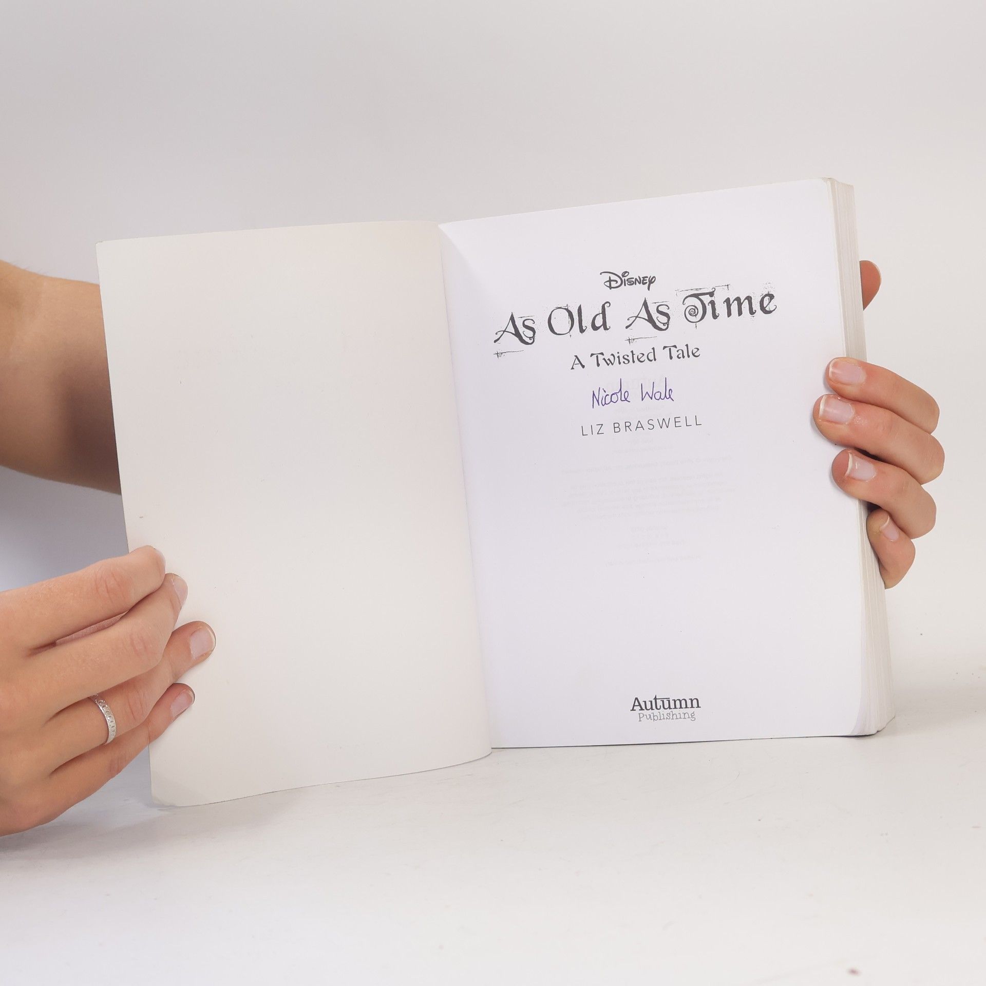 Liz Braswell As Old As Time. A Twisted Tale
