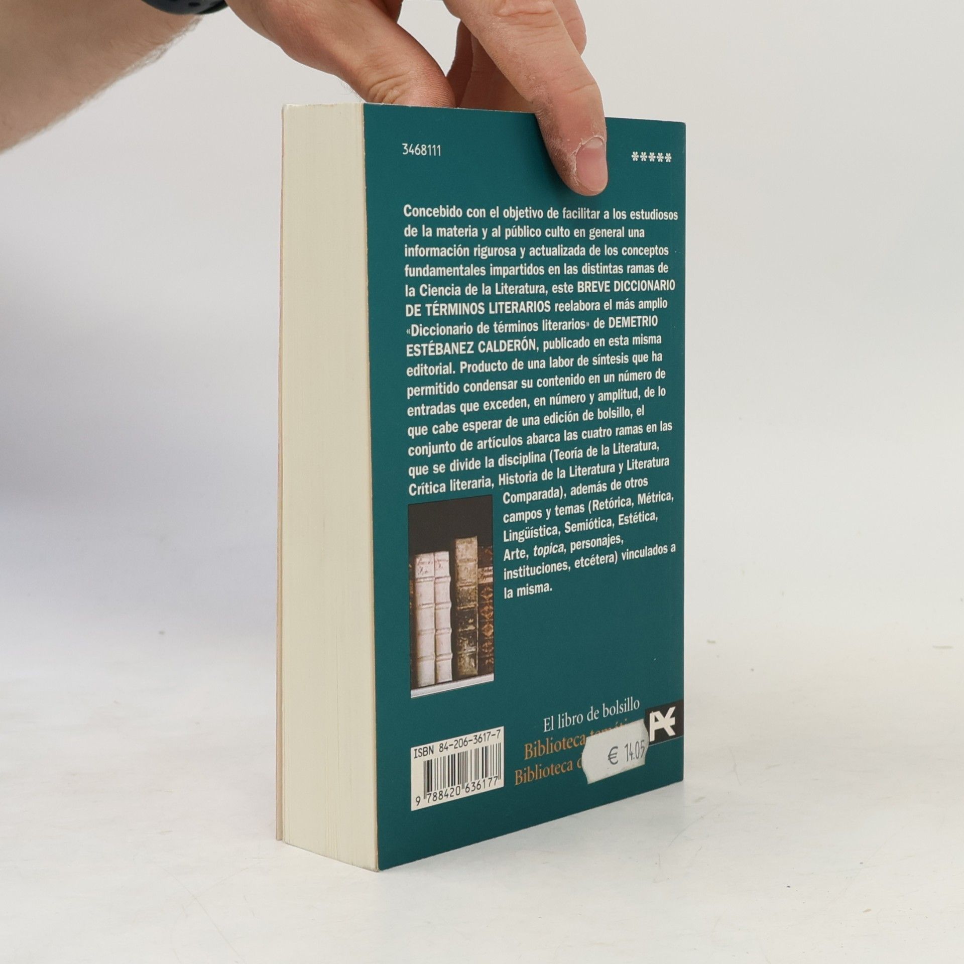 Demetrio Estébanez Calderón Biblioteca de consulta: Breve diccionario de términos literarios