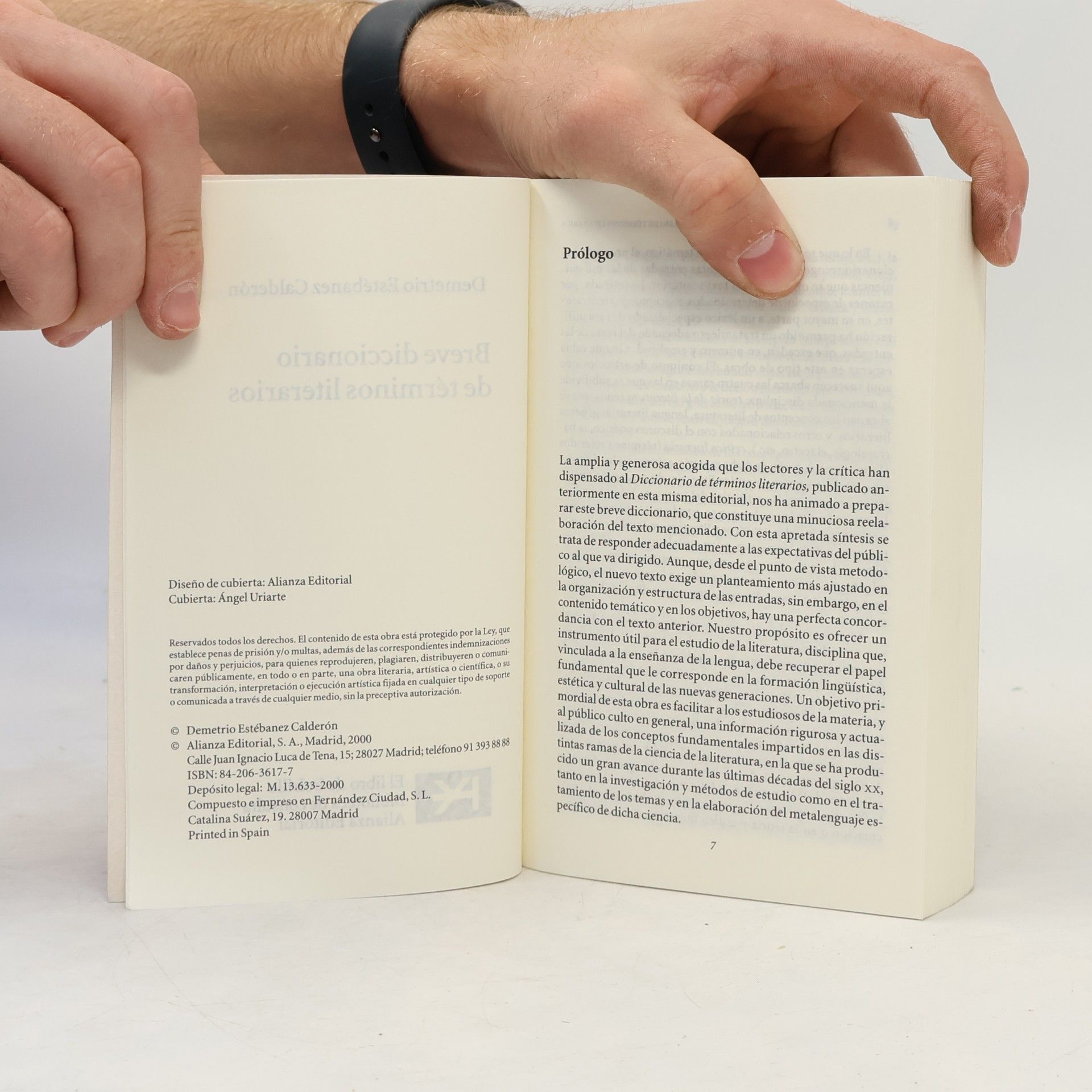 Demetrio Estébanez Calderón Biblioteca de consulta: Breve diccionario de términos literarios