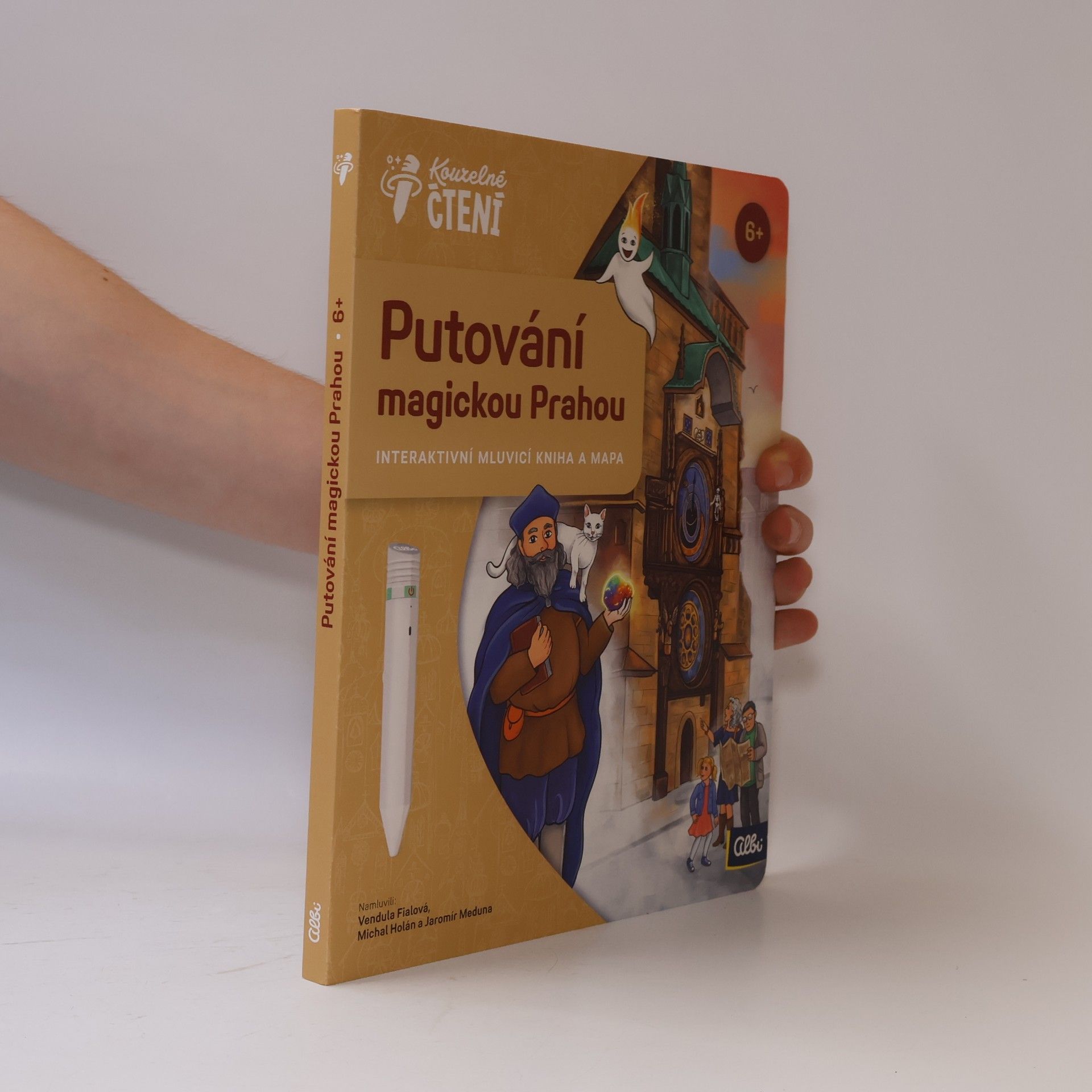 Lenka Filonenko Putování magickou Prahou: interaktivní mluvicí kniha a mapa