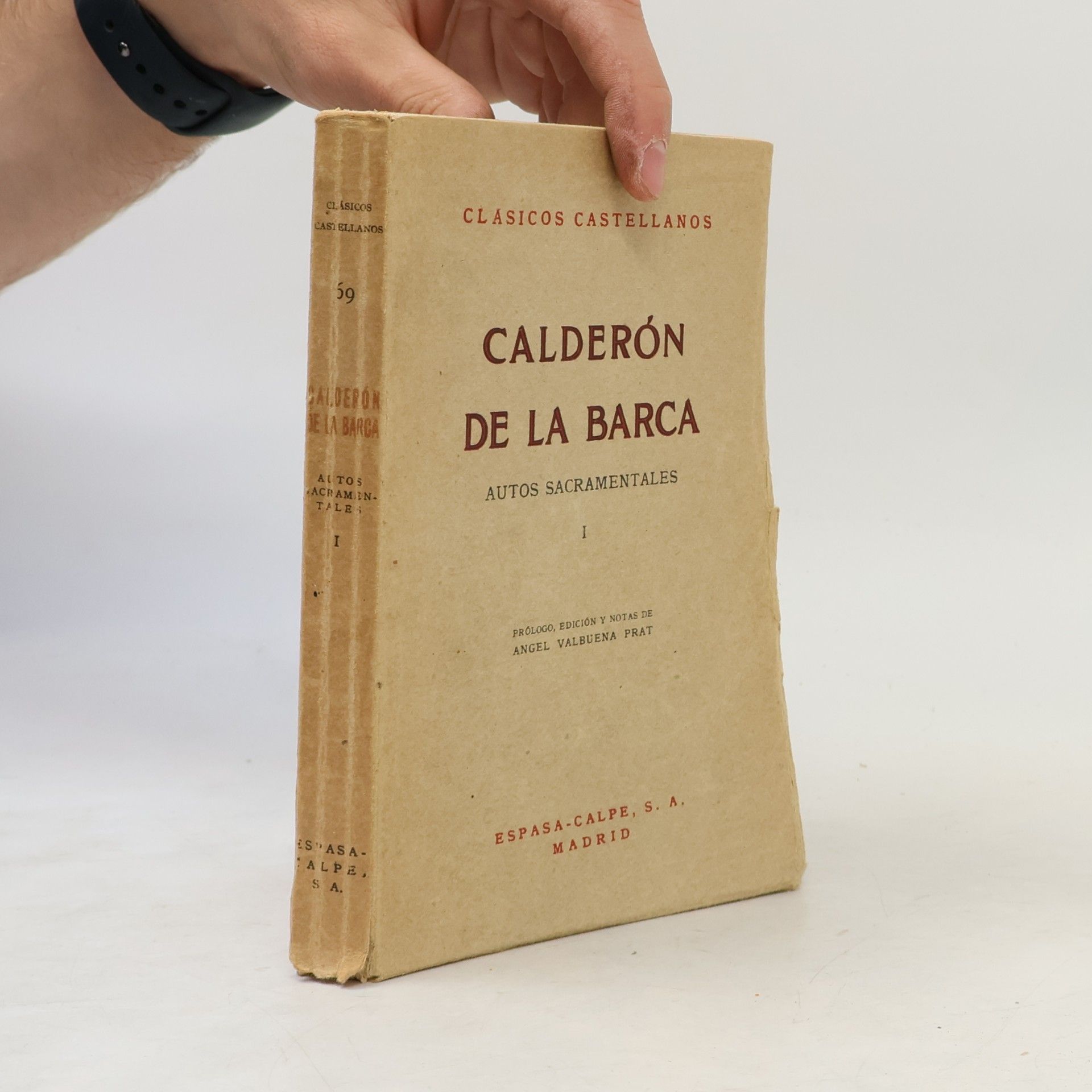 Calderón de la Barca. Autos sacramentales I.