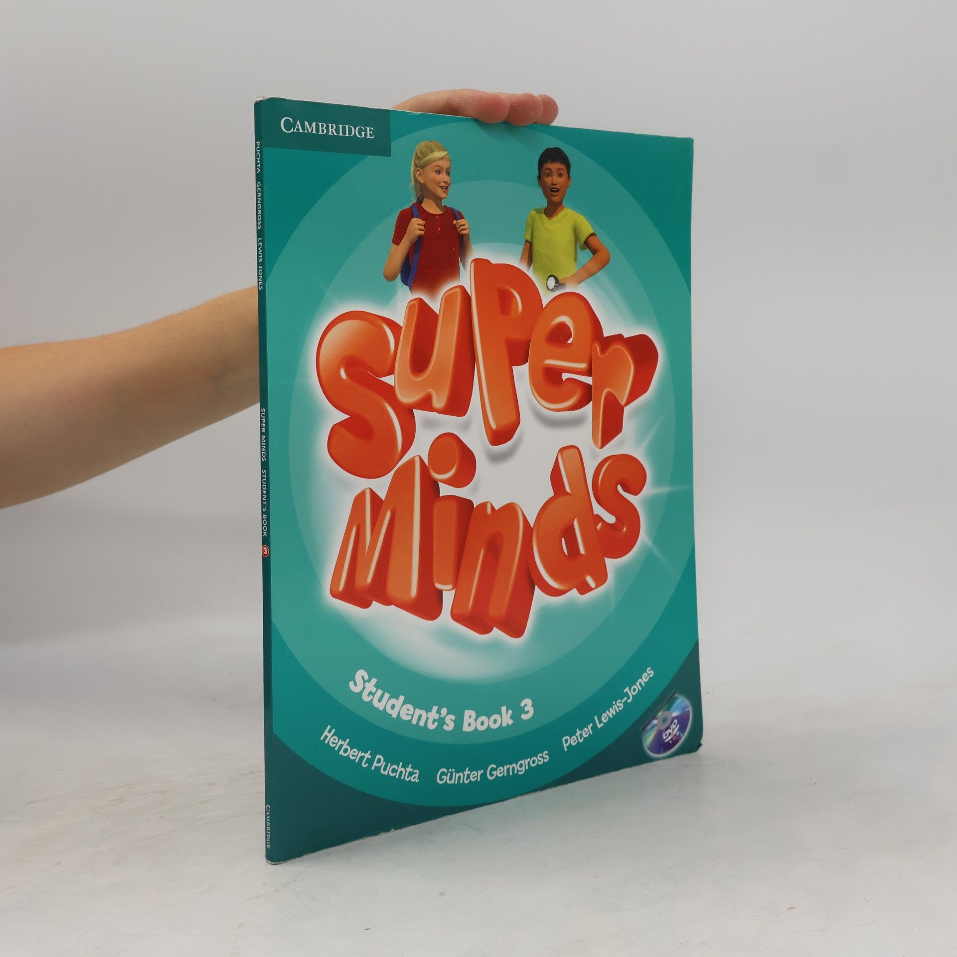 Herbert Puchta Super Minds Level 3 Students Book with DVD-ROM
