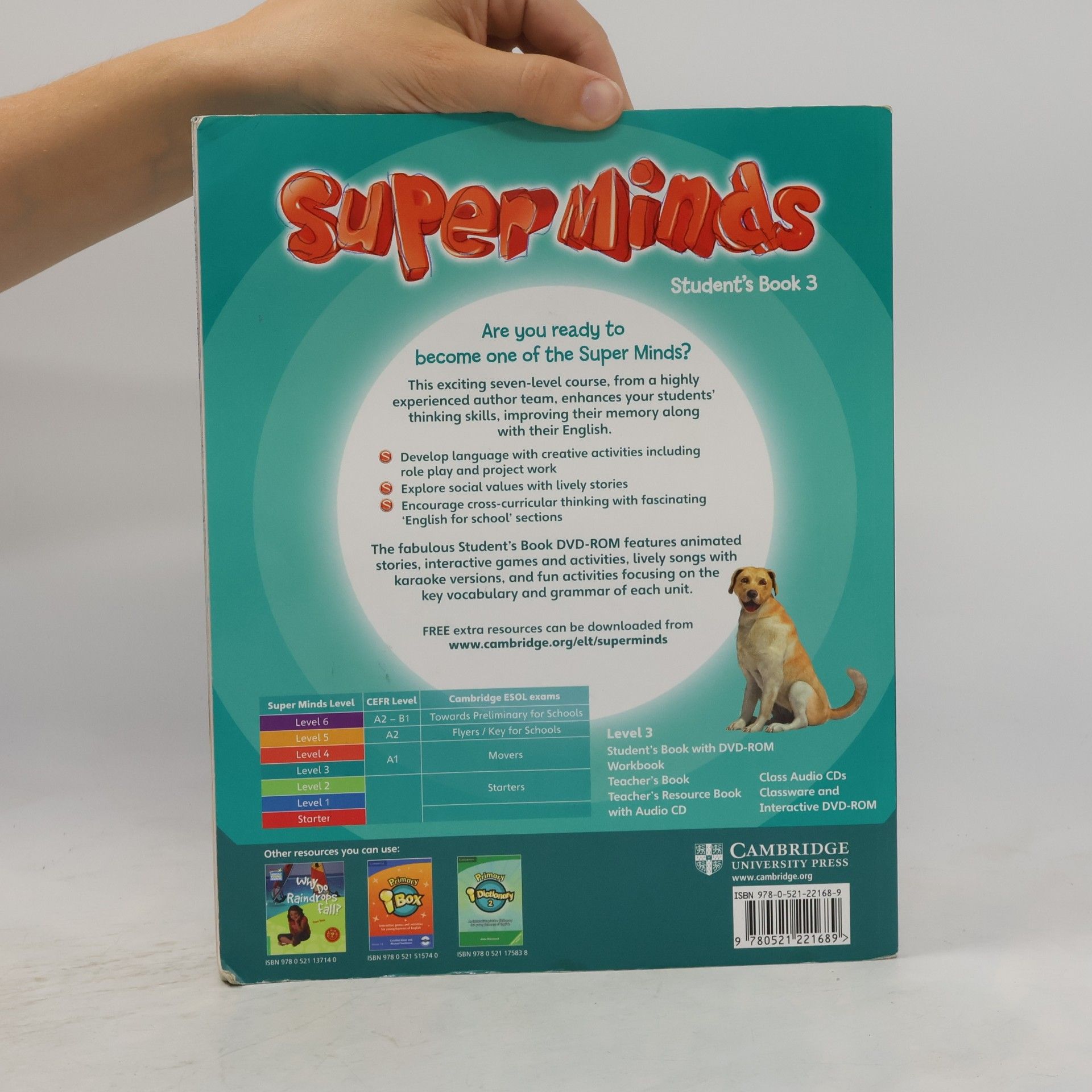 Herbert Puchta Super Minds Level 3 Students Book with DVD-ROM