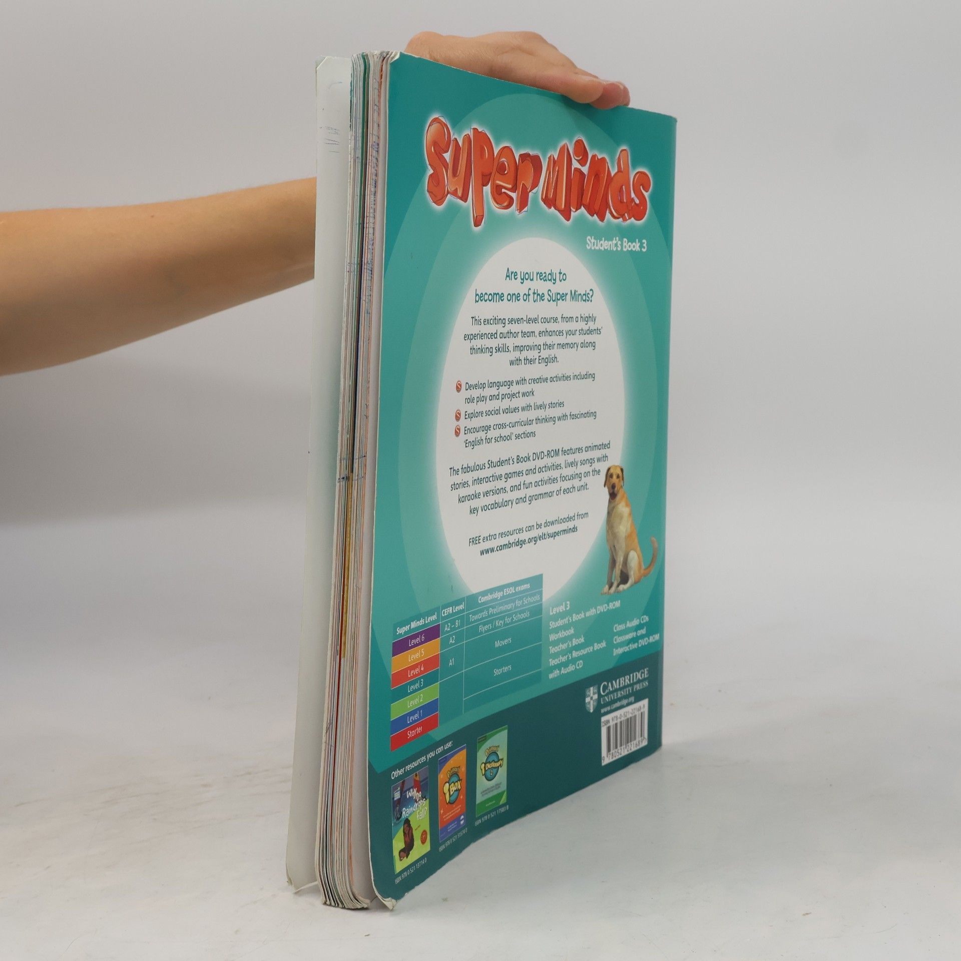 Herbert Puchta Super Minds Level 3 Students Book with DVD-ROM