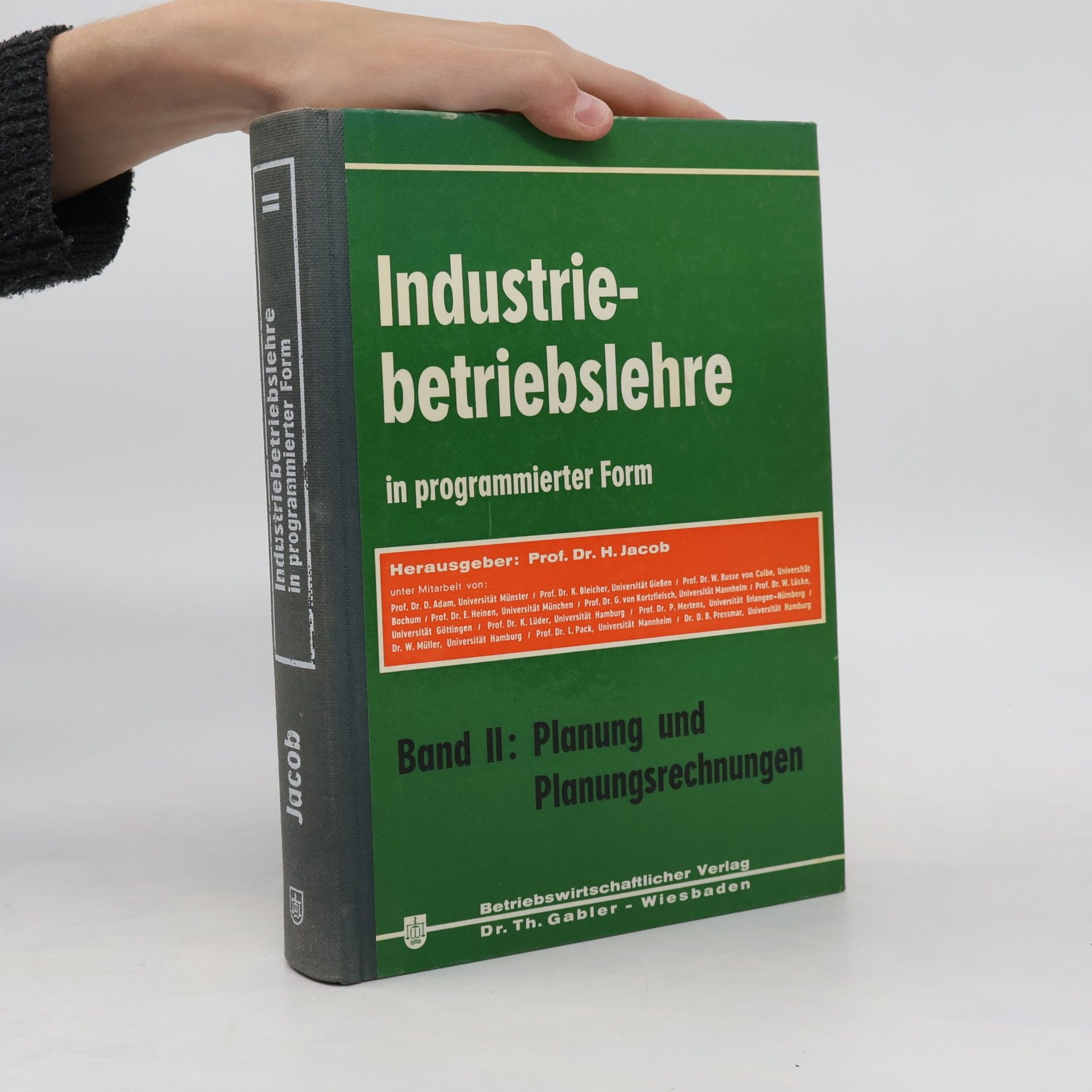 Industriebetriebslehre in programmierter Form II