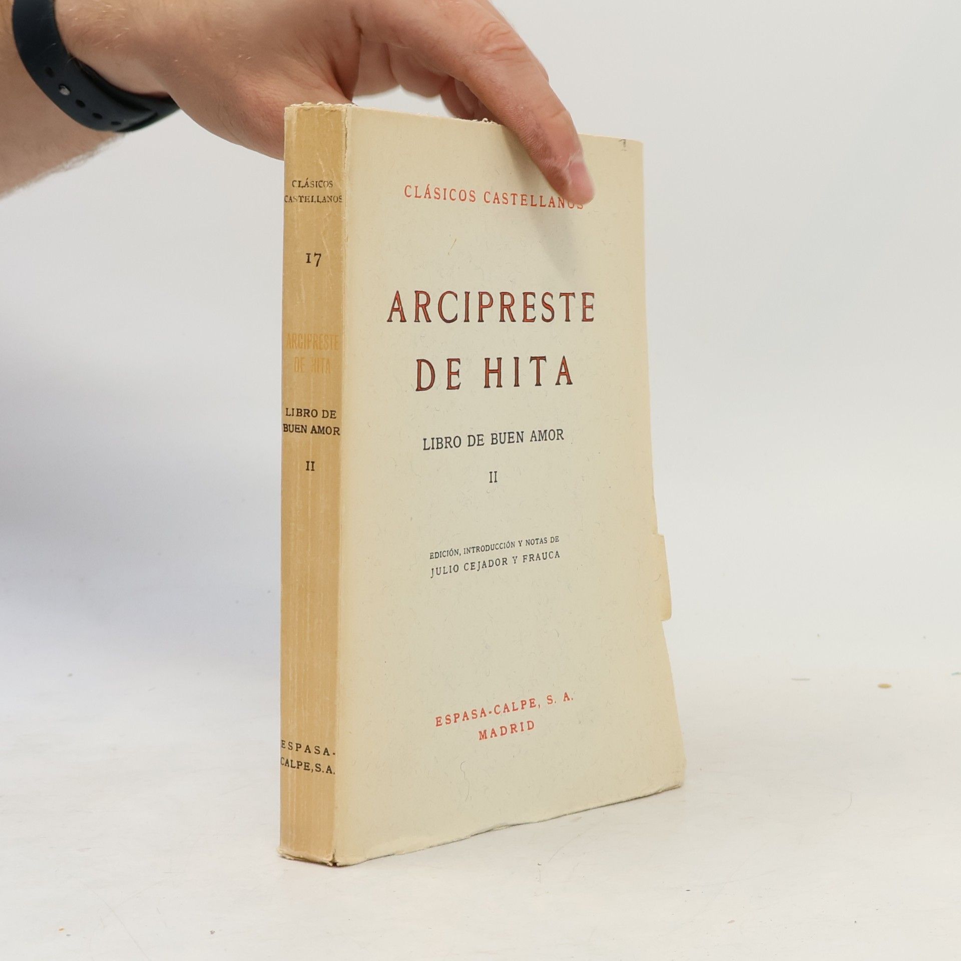 Arcipreste De Hita. Libro De Buen Amor II.