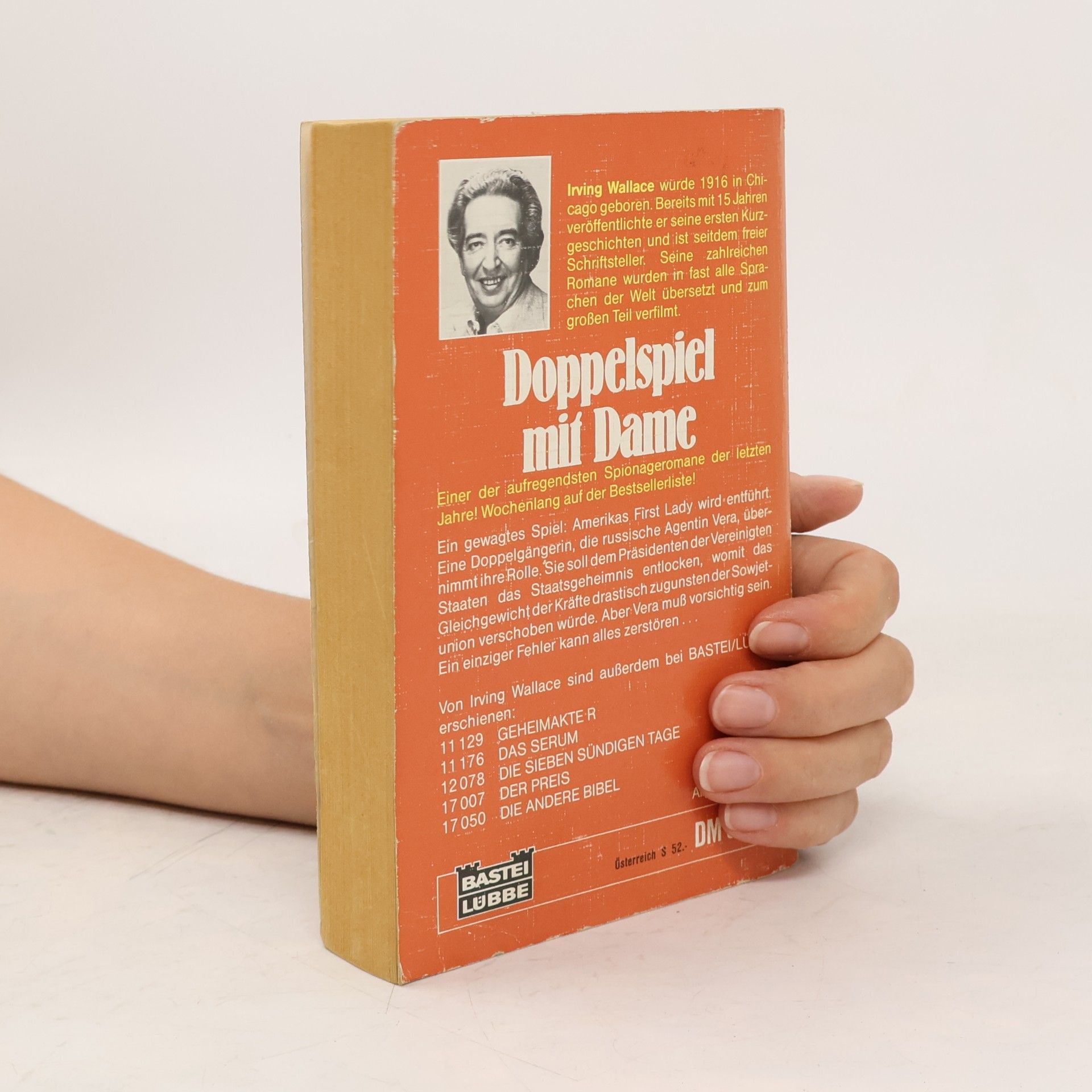 Irving Wallace Doppelspiel mit Dame