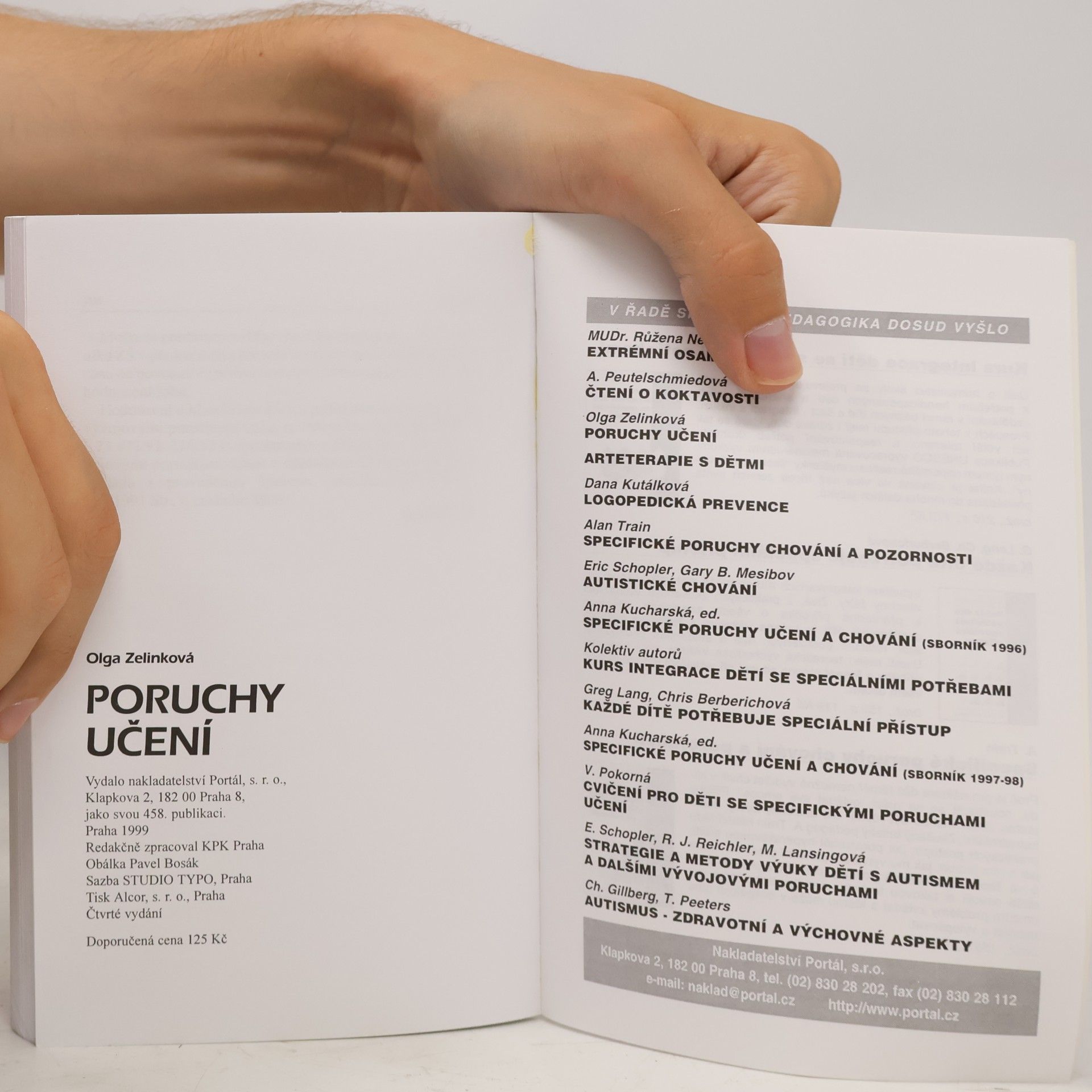 Zelinková Olga Poruchy učení