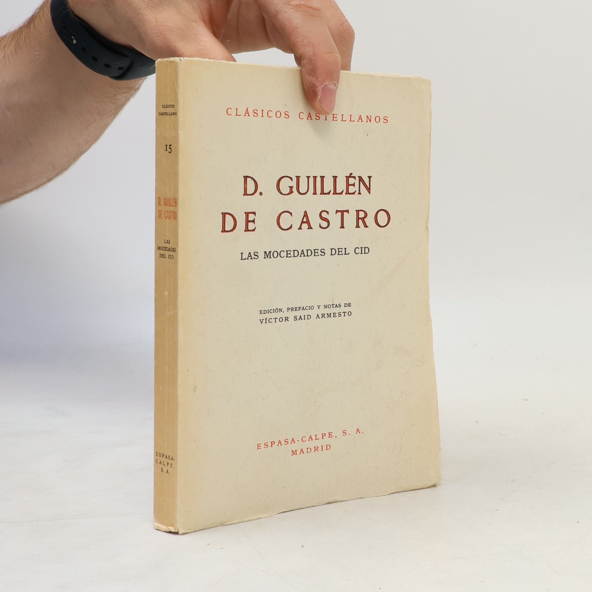 D. Guillén de Castro Las mocedades del Cid