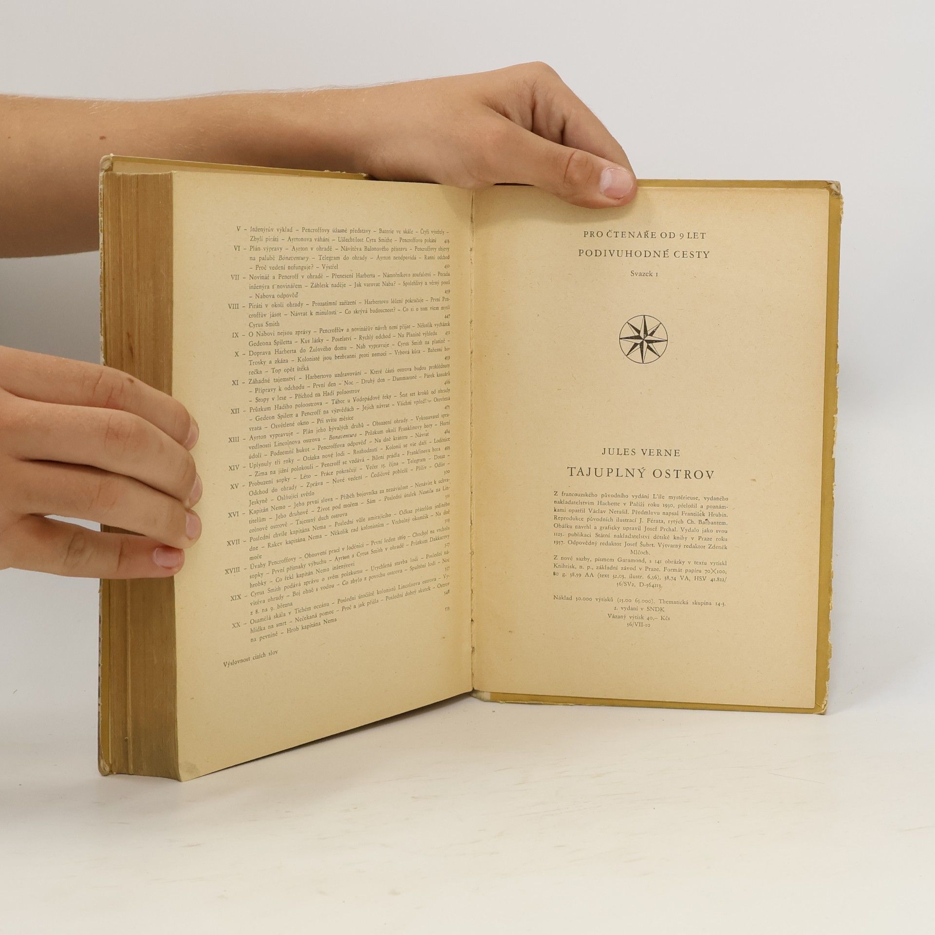 Jules Verne Tajuplný ostrov