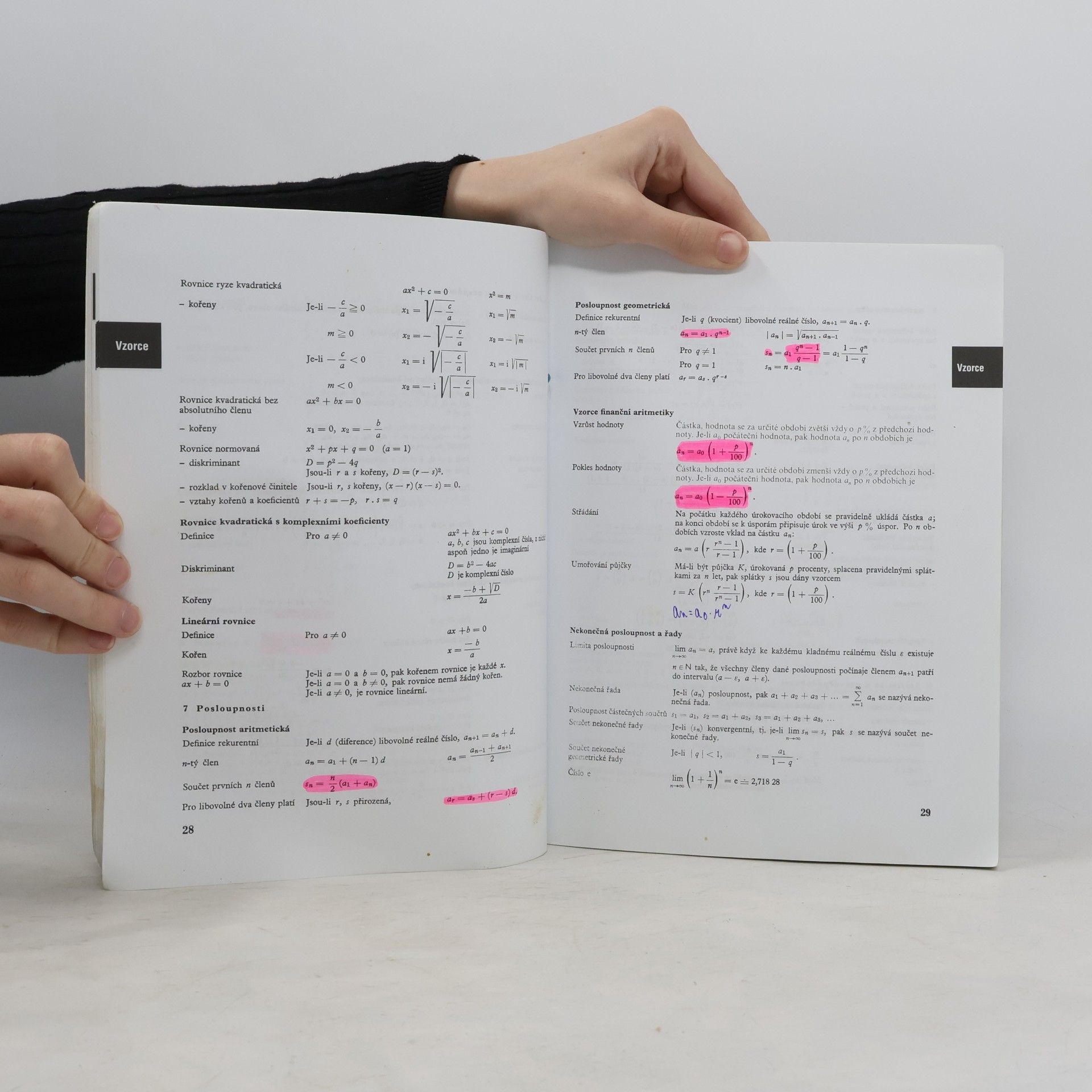 Jiří Mikulčák Matematické, fyzikální a chemické tabulky pro střední školy
