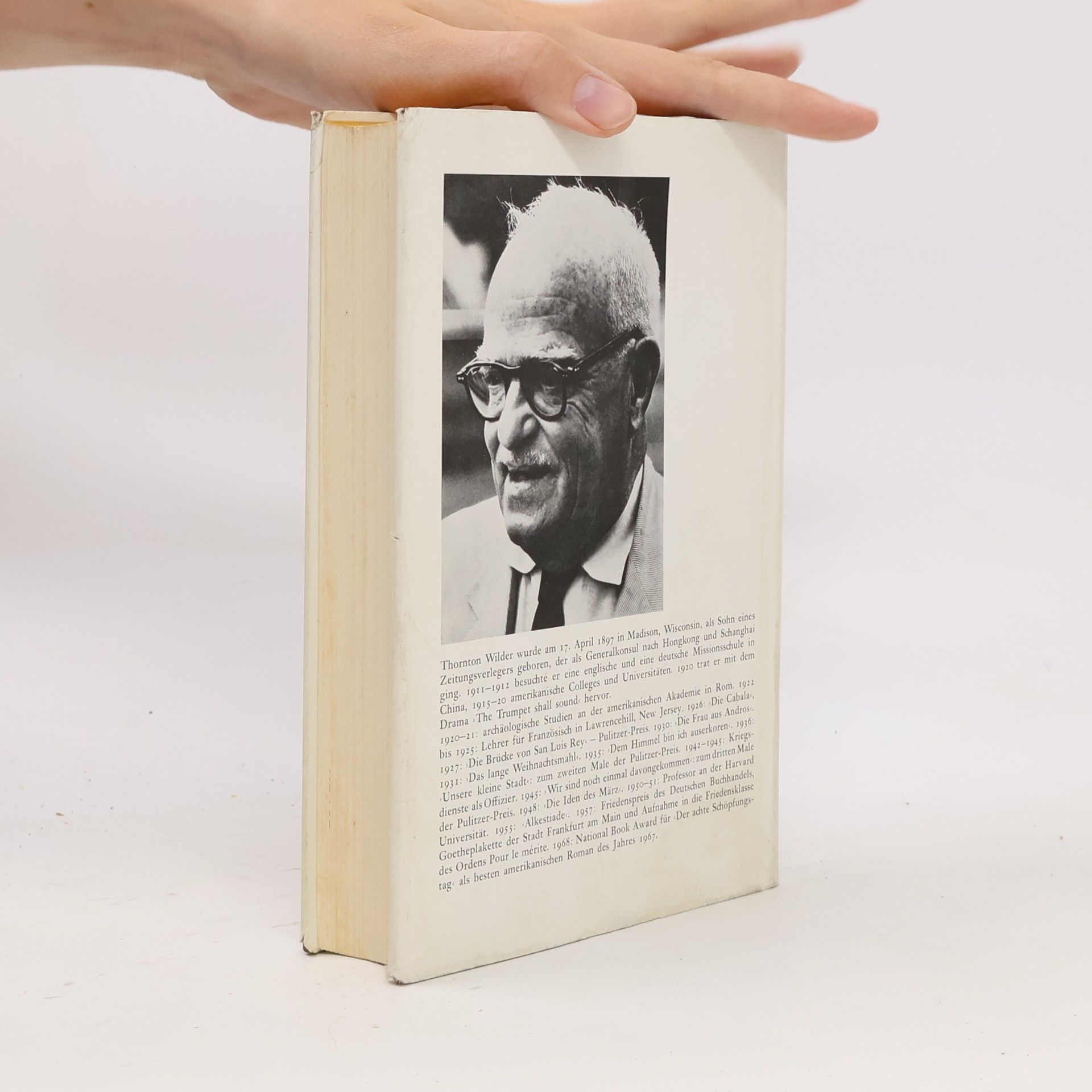 Thornton Wilder Der achte Schöpfungstag