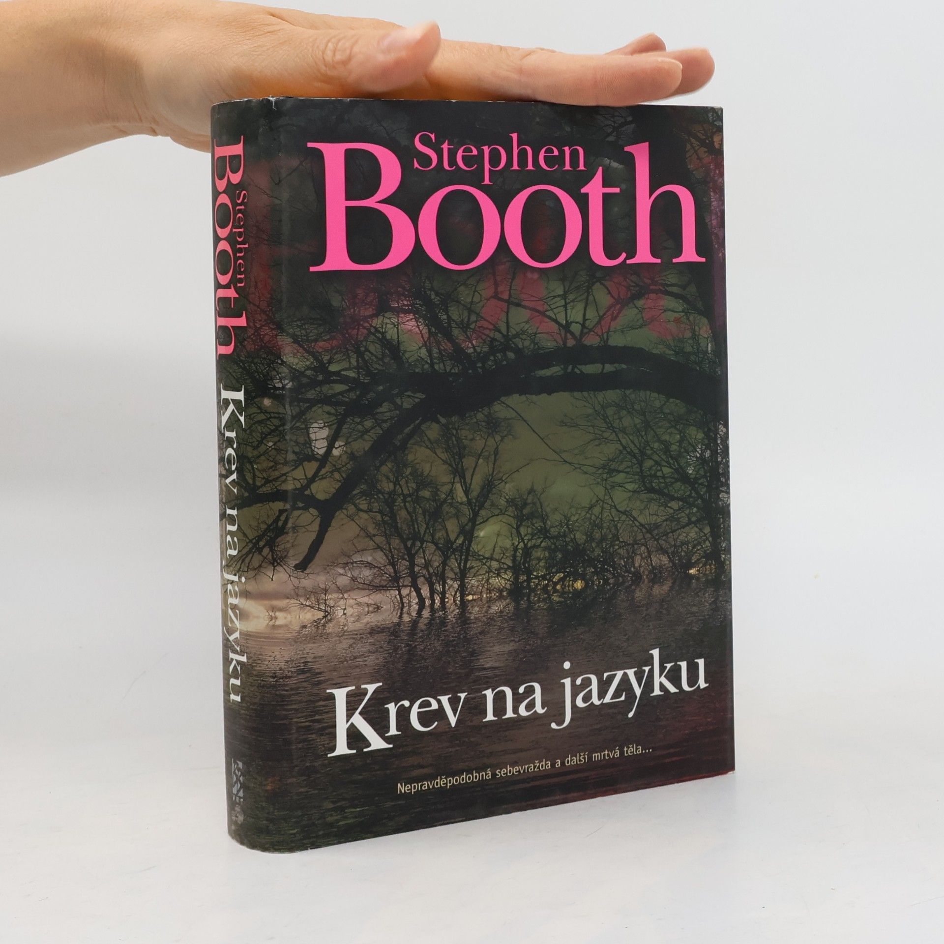 Stephen Booth Krev na jazyku