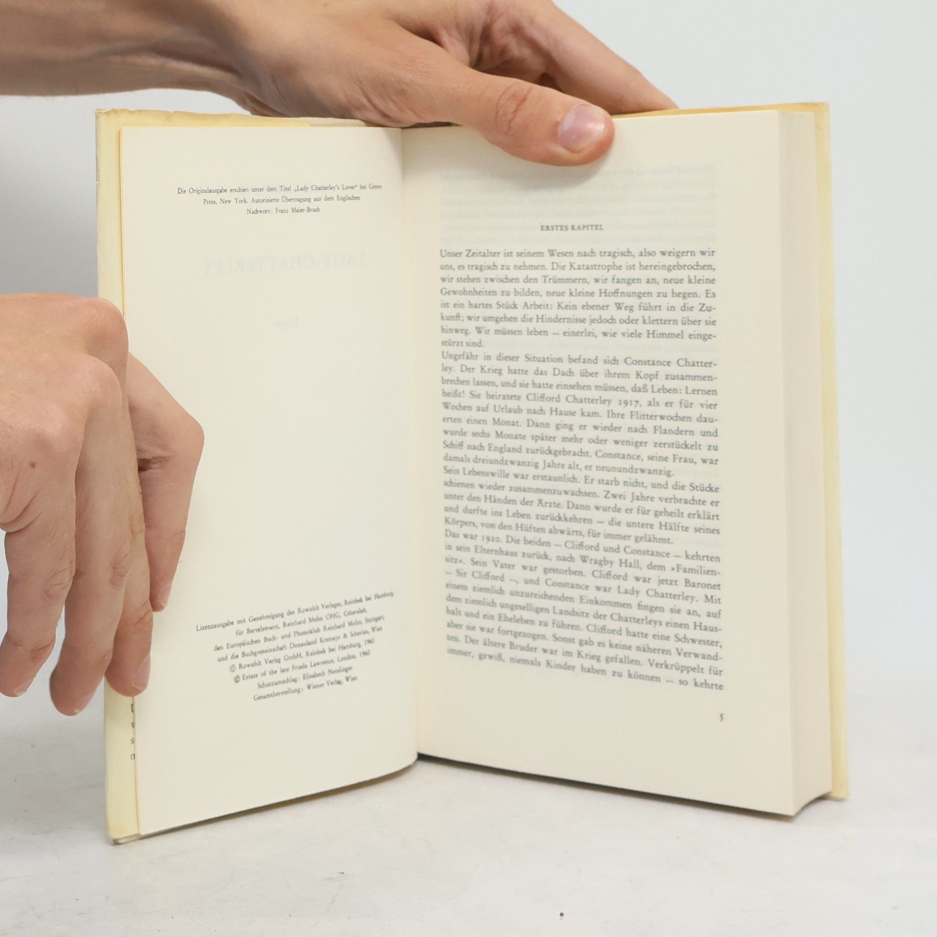 D. H. Lawrence Lady Chatterley