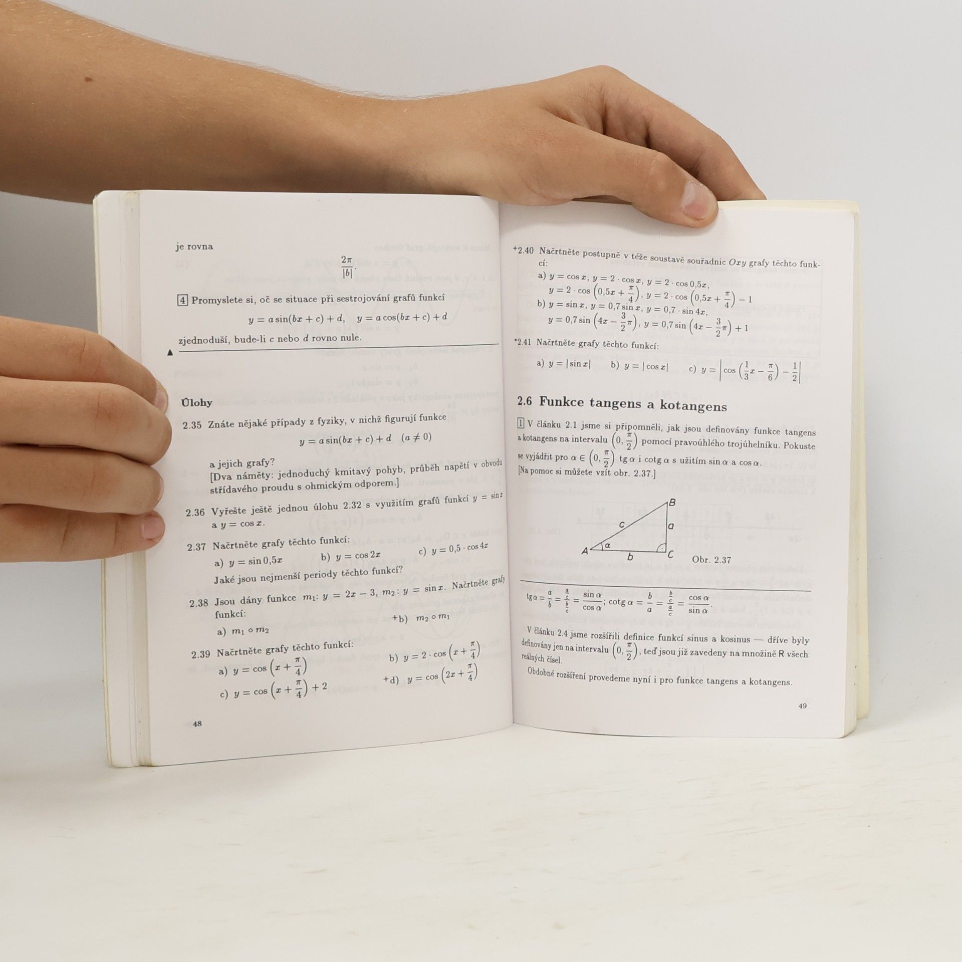 Oldřich Odvárko Matematika pro gymnázia. Goniometrie
