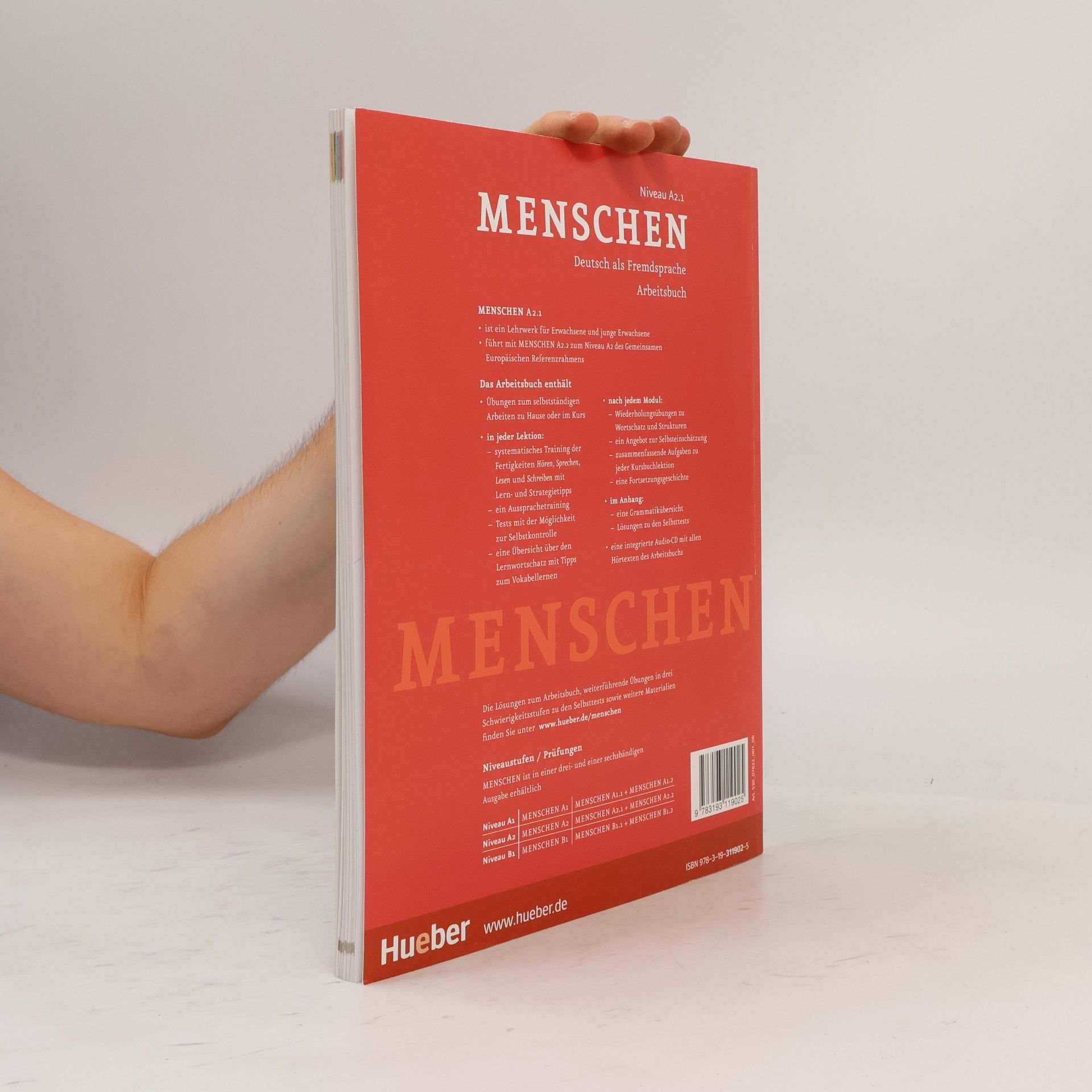 Anna Breitsameter Menschen A2.1 : Arbeitsbuch