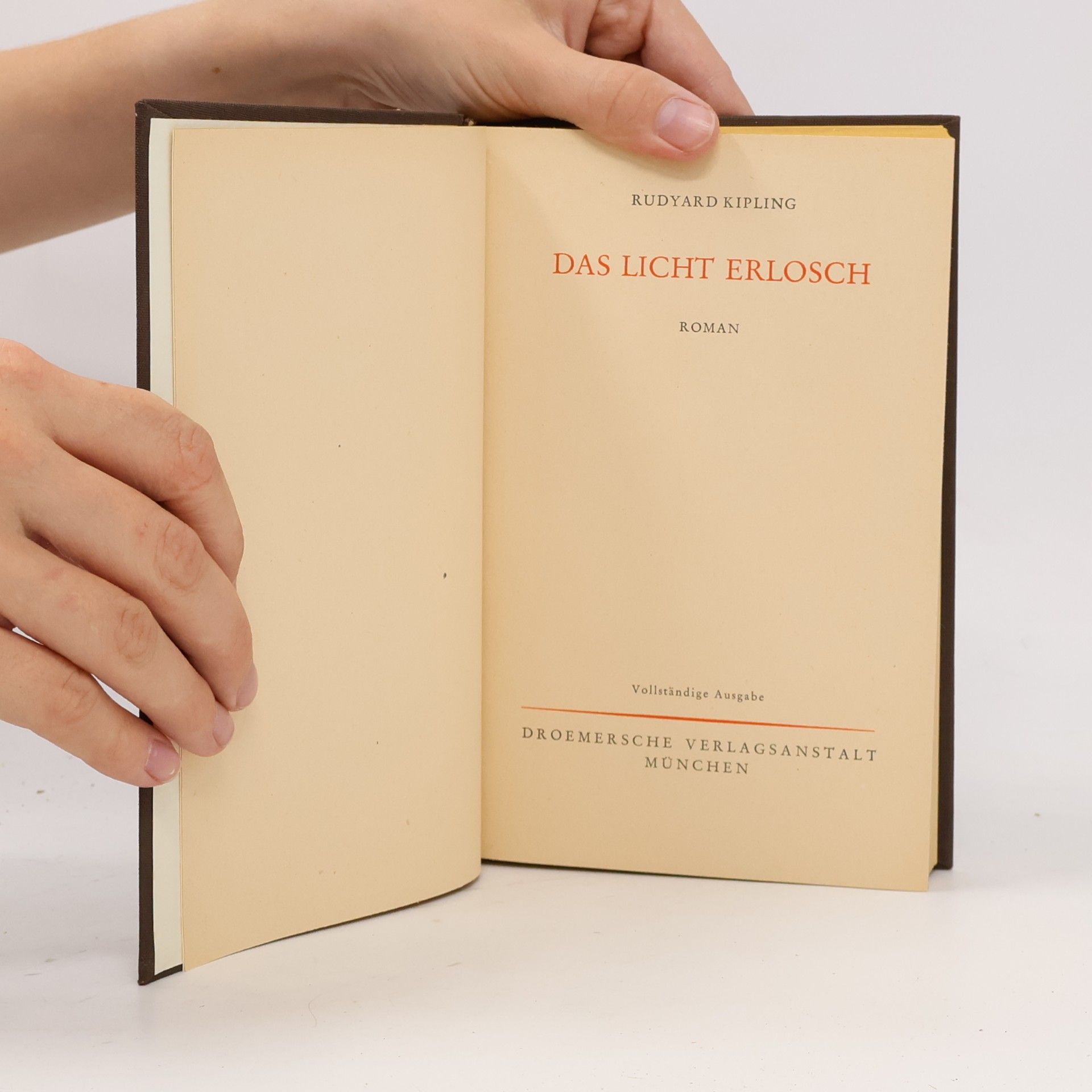 Rudyard Kipling Das Licht Erlosch