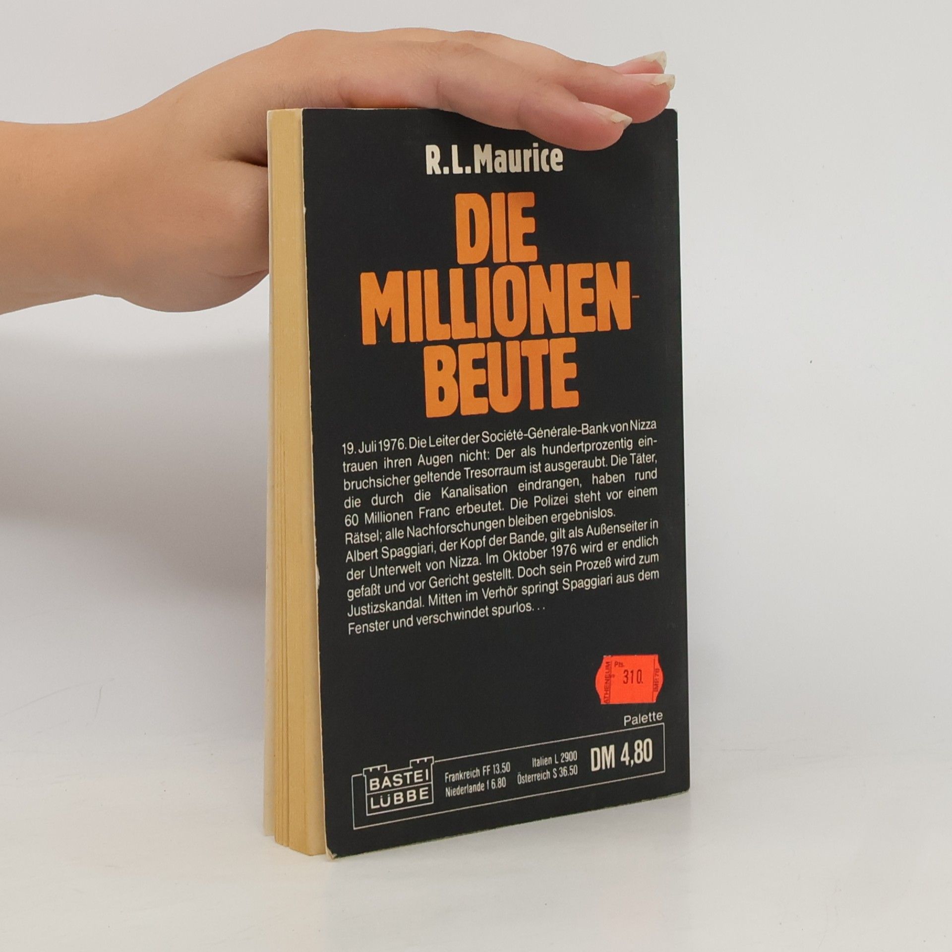 René L. Maurice Die Millionen-Beute