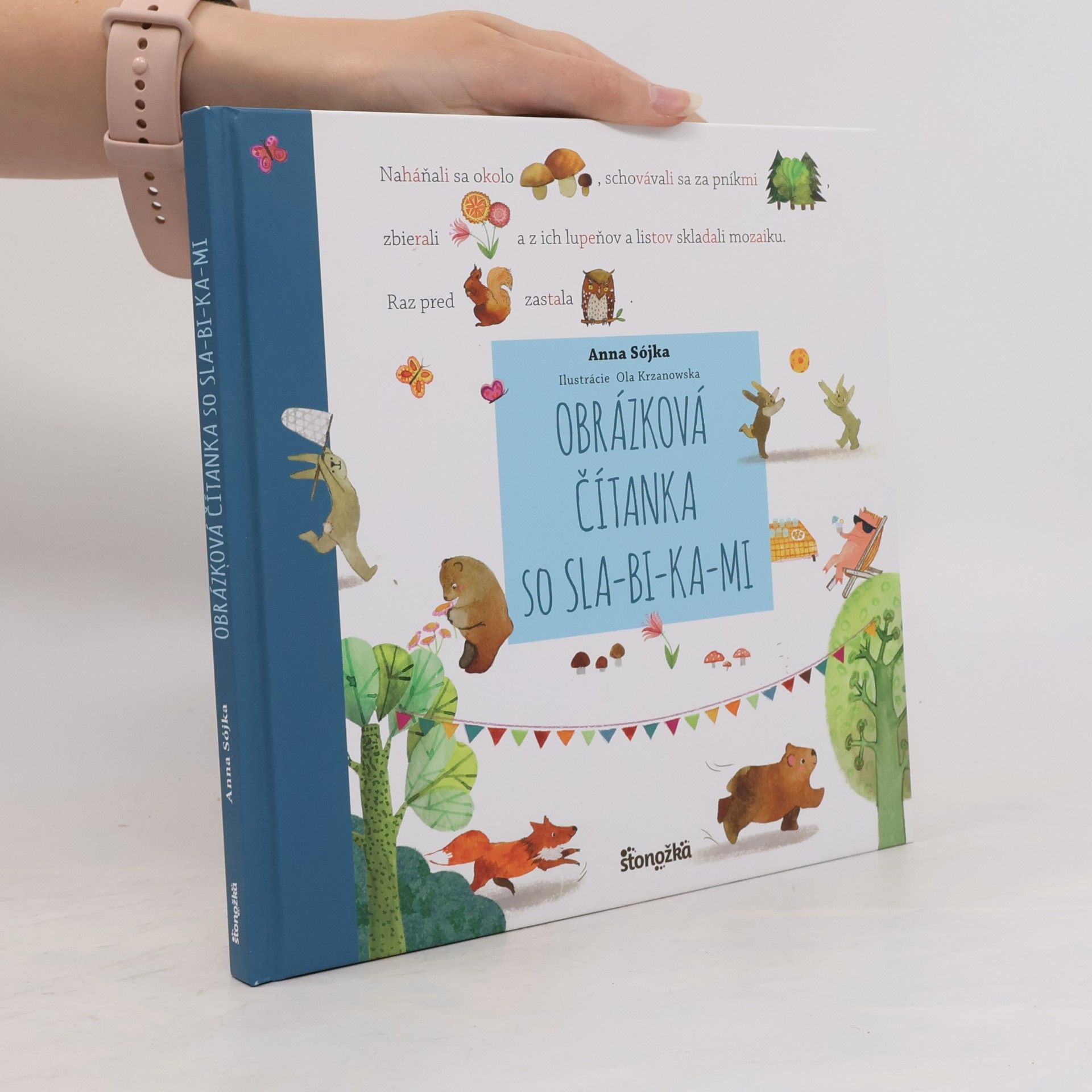 Ola Krzanowska Obrázková čítanka so sla-bi-ka-mi
