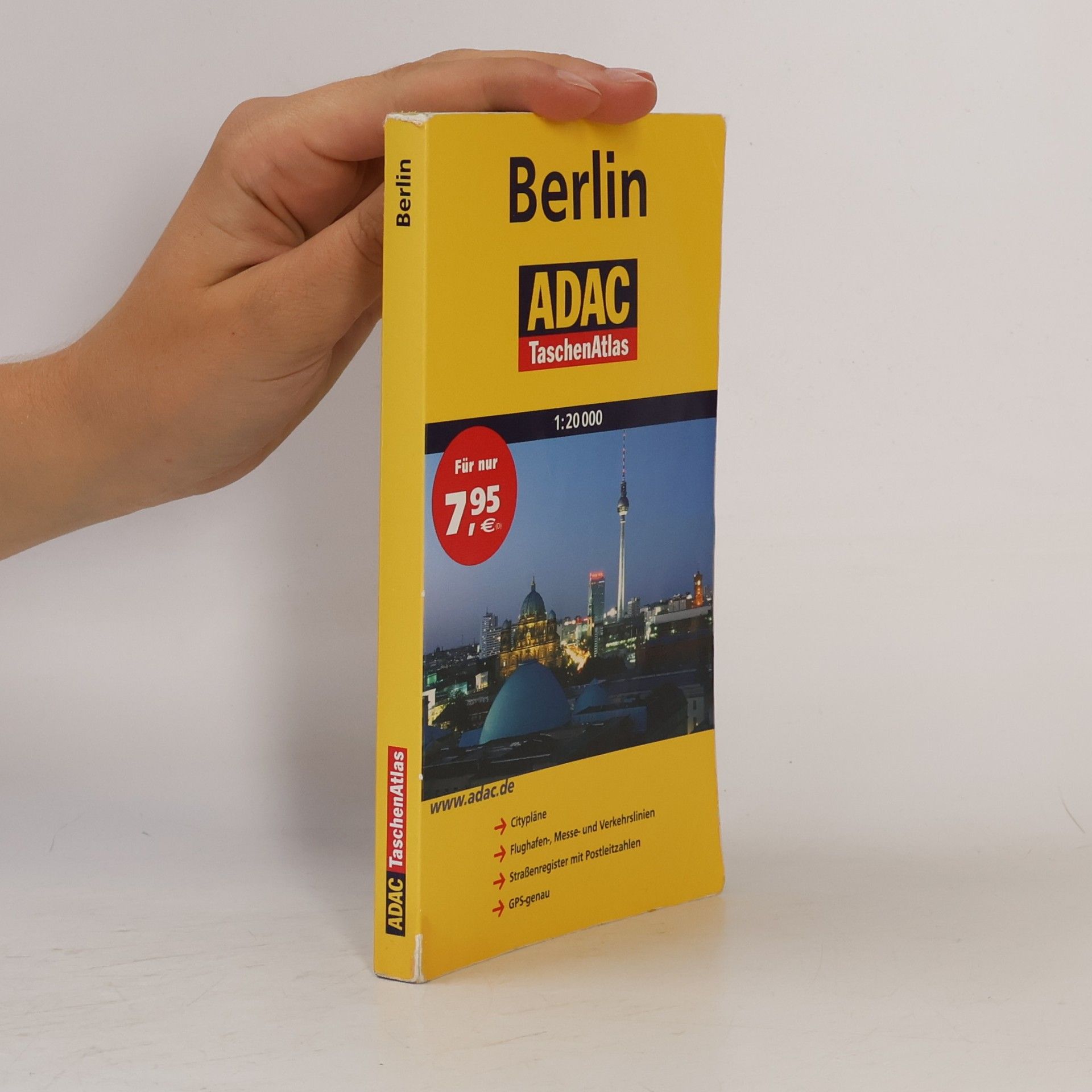 Kolektiv autorů ADAC TaschenAtlas Berlin