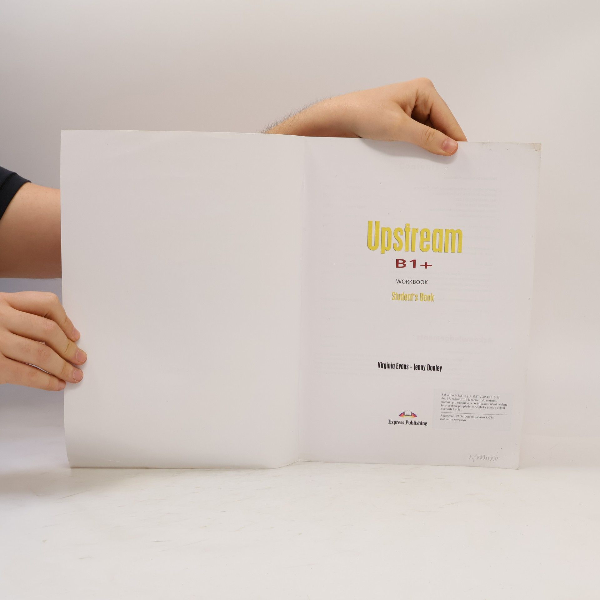 Virginia Evans Upstream Level B1+. Workbook - Student's book