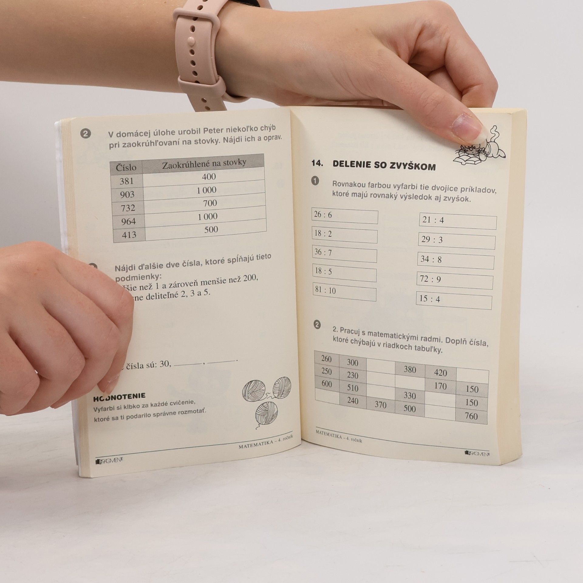 Eva Bezoušková Päťminútovky pre ZŠ: matematika - 4. ročník