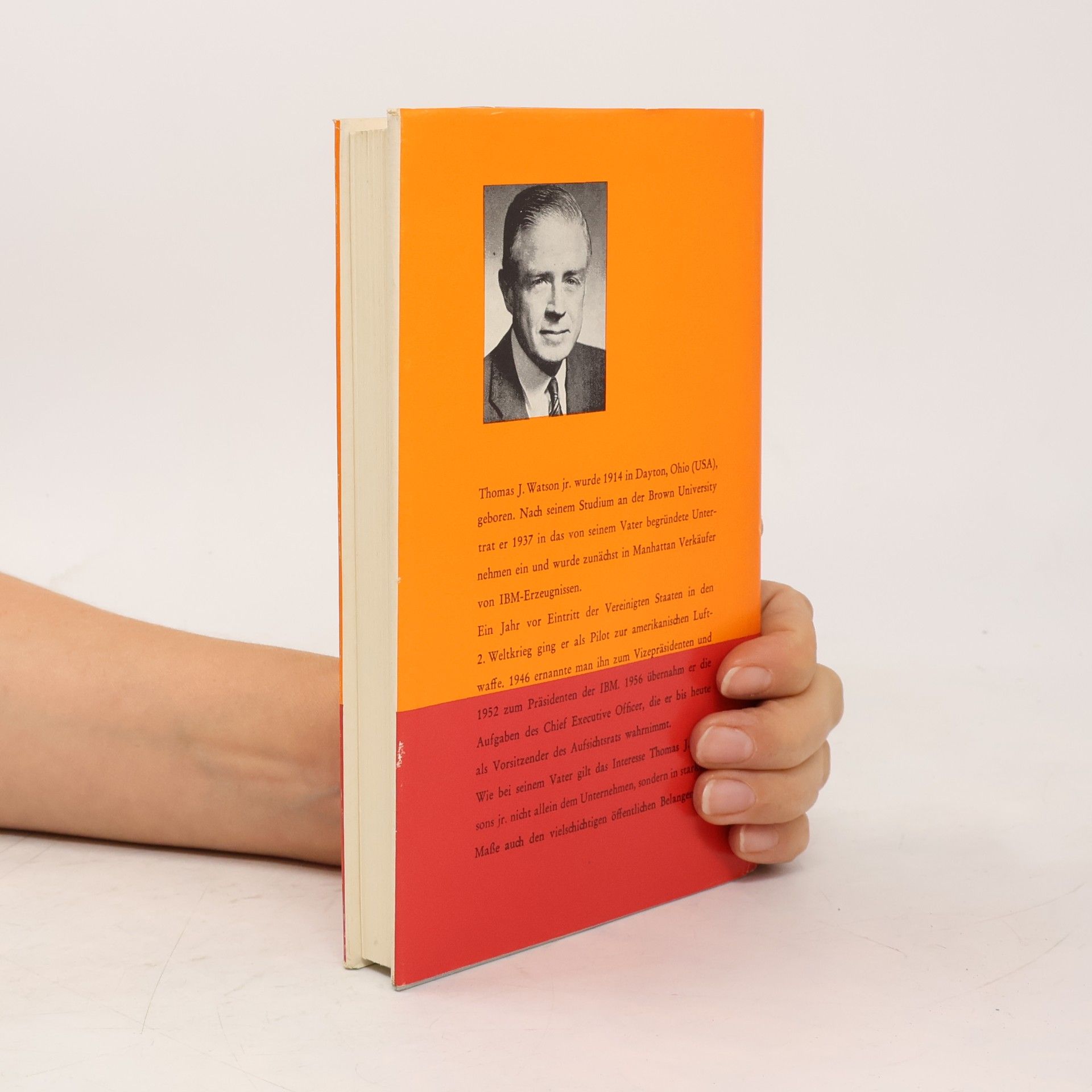 Thomas J. Watson jr. IBM ein Unternehmen und seine Grundsätze