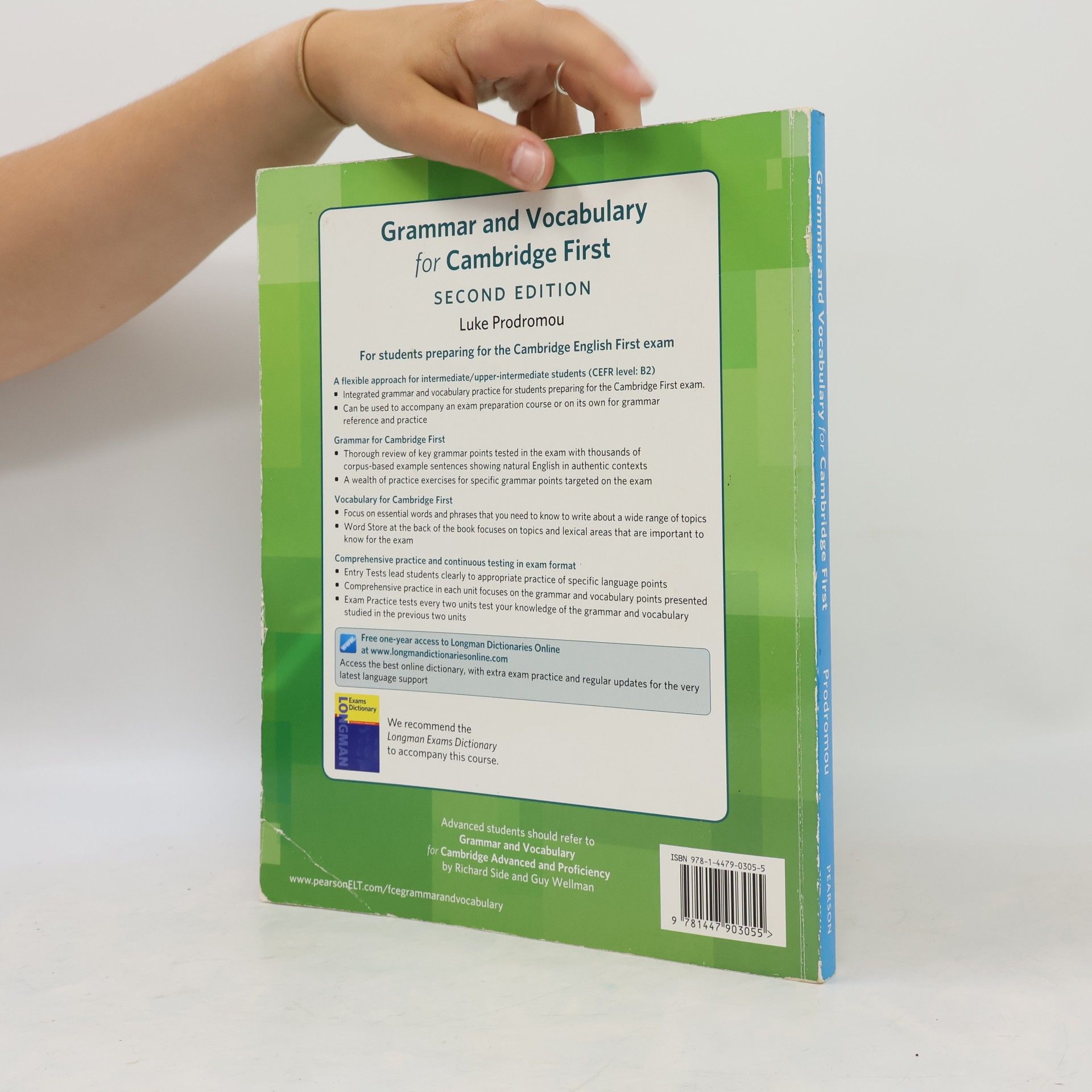 Luke Prodromou Grammar and vocabulary for Cambridge first