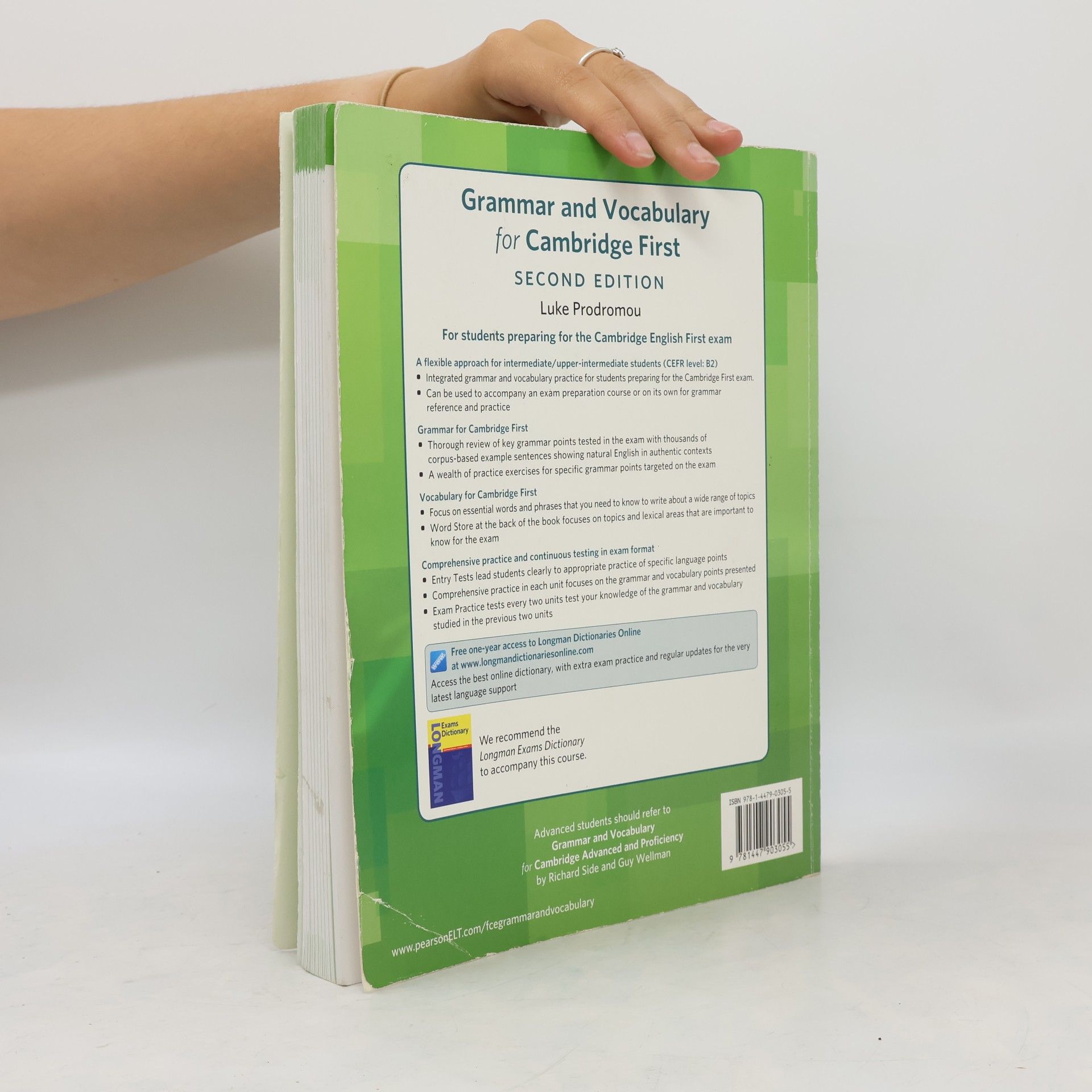 Luke Prodromou Grammar and vocabulary for Cambridge first