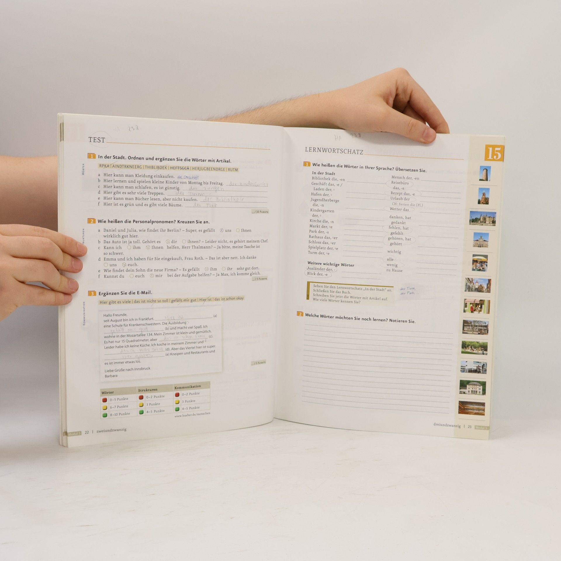 Sabine Glas Peters Menschen : Deutsch als Fremdsprache : Arbeitsbuch. A1.2