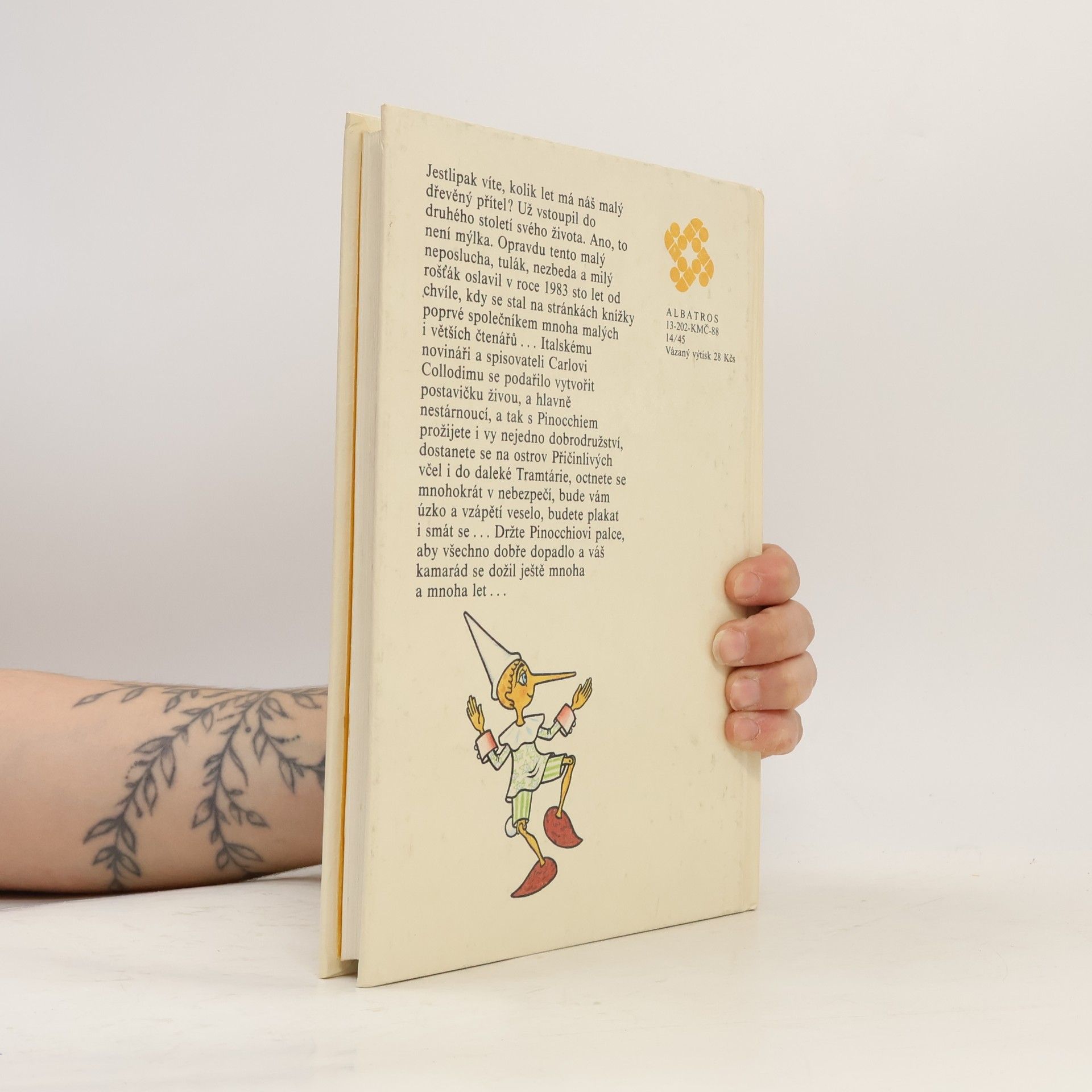 Carlo Collodi Pinocchiova dobrodružství