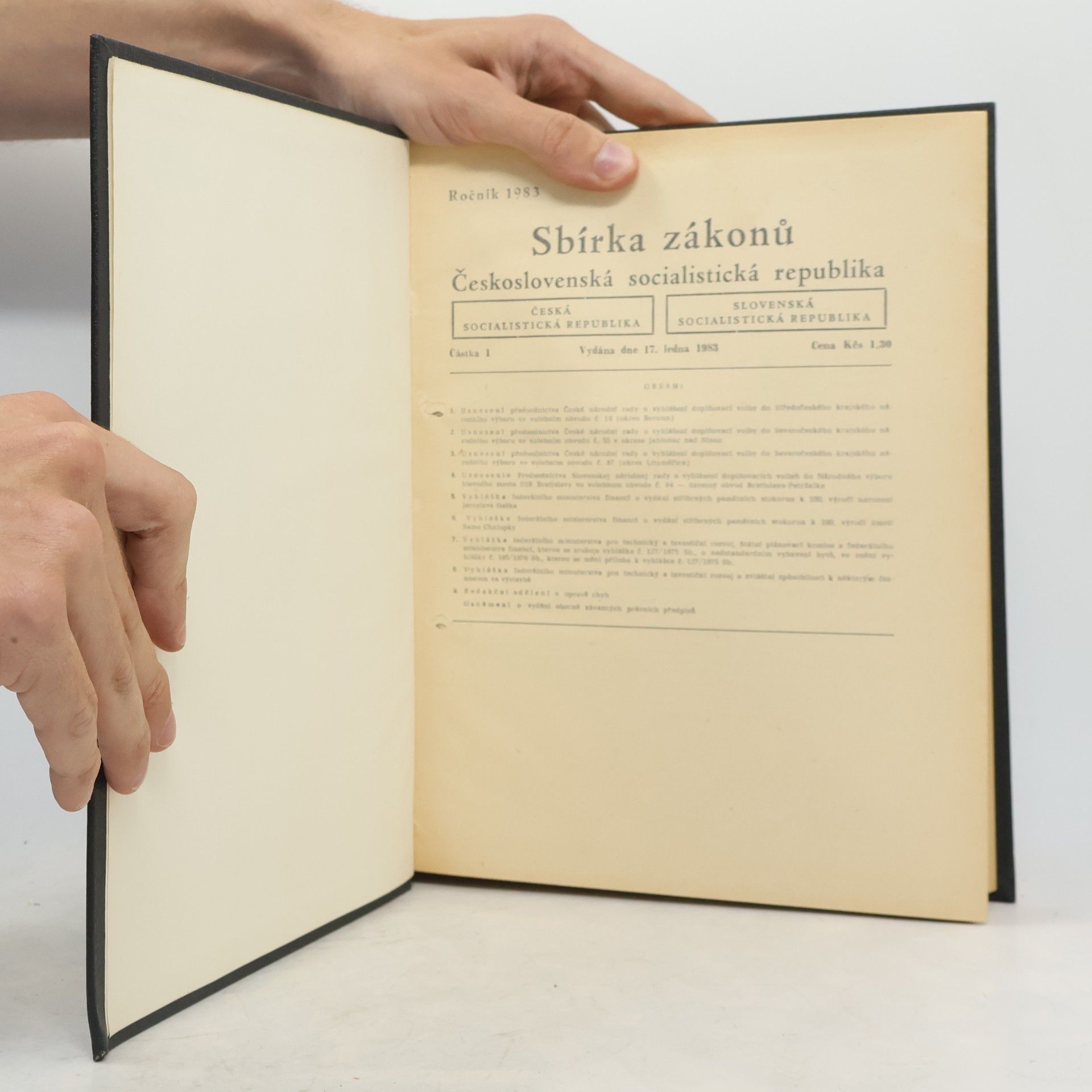 Autorenkollektiv Sbírka zákonů ČSSR 1983