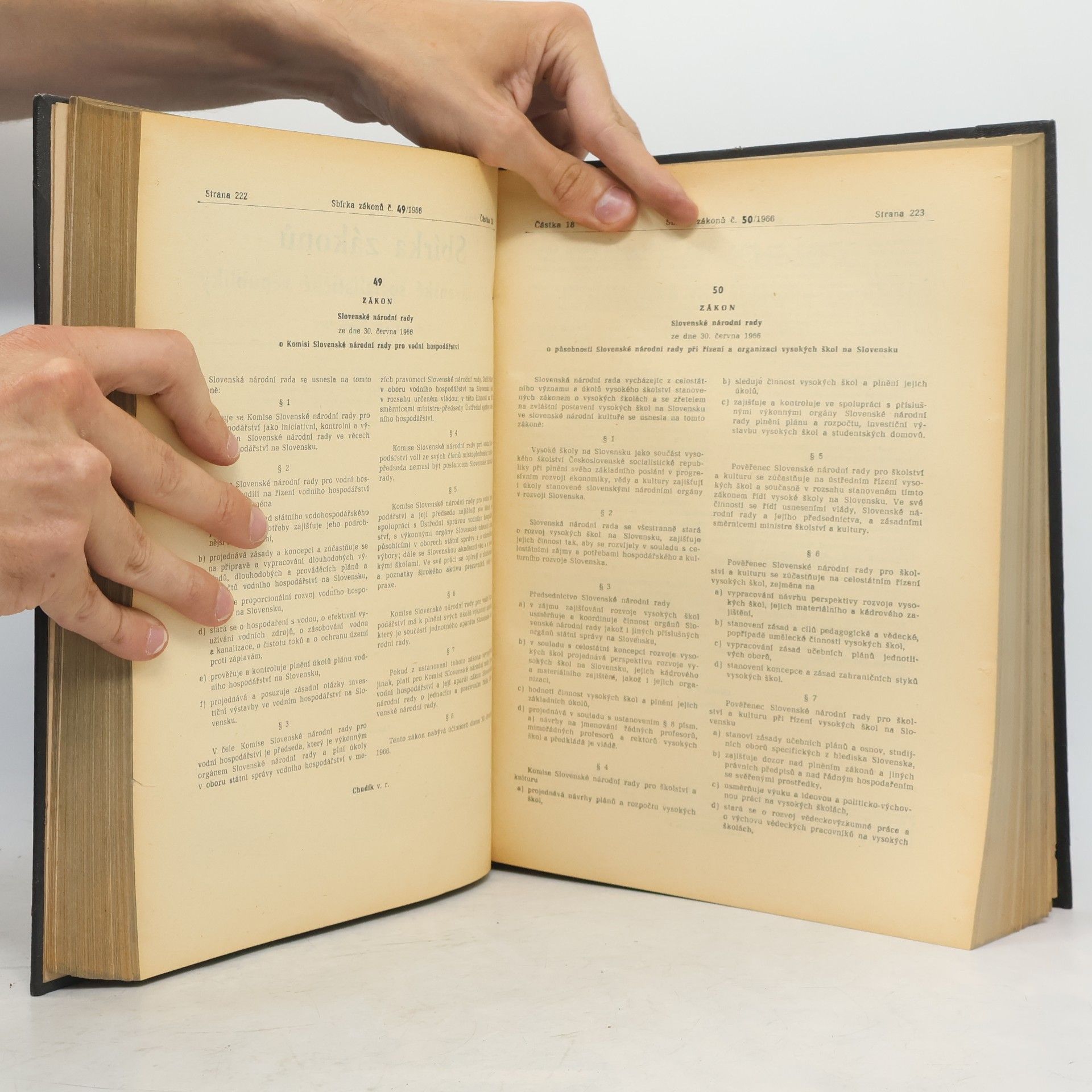 Kolektiv autorů Sbírka zákonů Československé socialistické republiky 1966